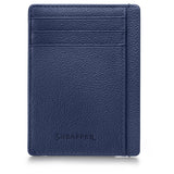 Sheaffer Reminder Matte Blue PVD Ballpoint Pen + Credit Card Holder Gift Set G9018