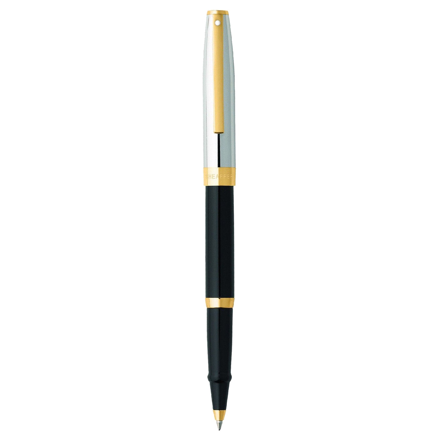 Sheaffer Sagaris Black/Chrome GT Roller Ball Pen E9475