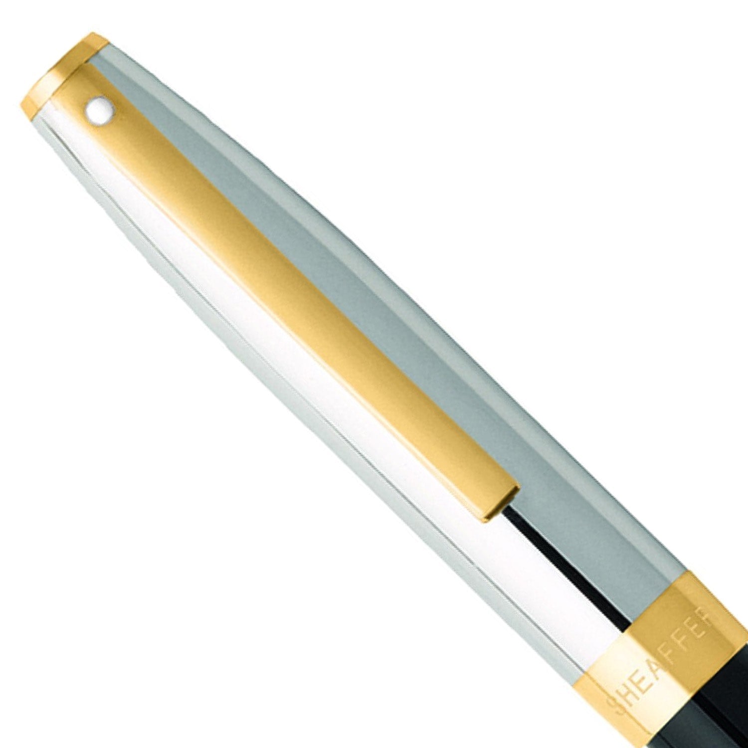 Sheaffer Sagaris Black/Chrome GT Roller Ball Pen E9475