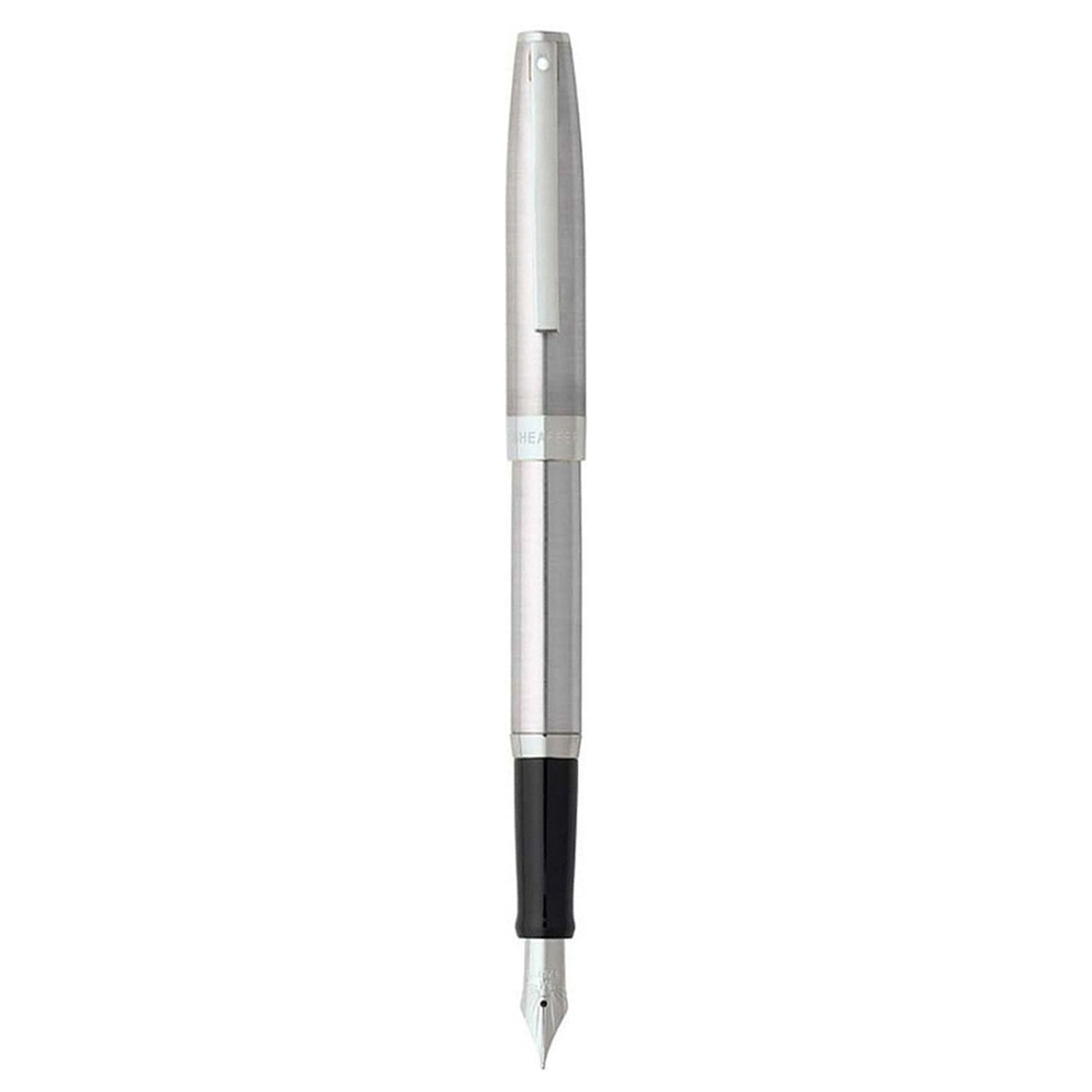Sheaffer Sagaris Brushed Chrome CT Fountain Pen