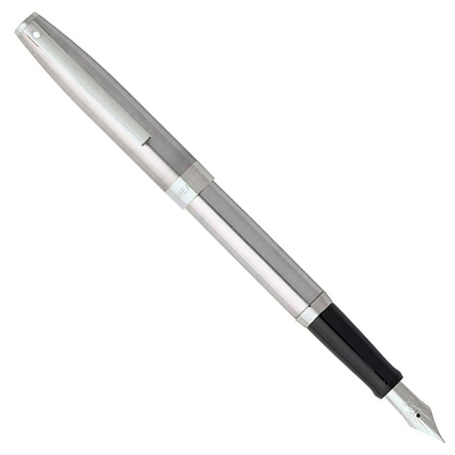 Sheaffer Sagaris Brushed Chrome CT Fountain Pen