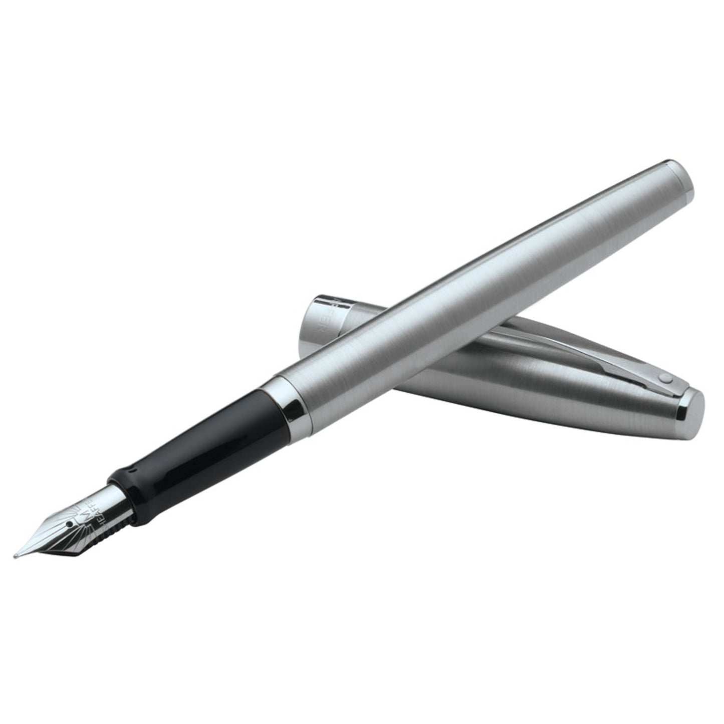 Sheaffer Sagaris Brushed Chrome CT Fountain Pen