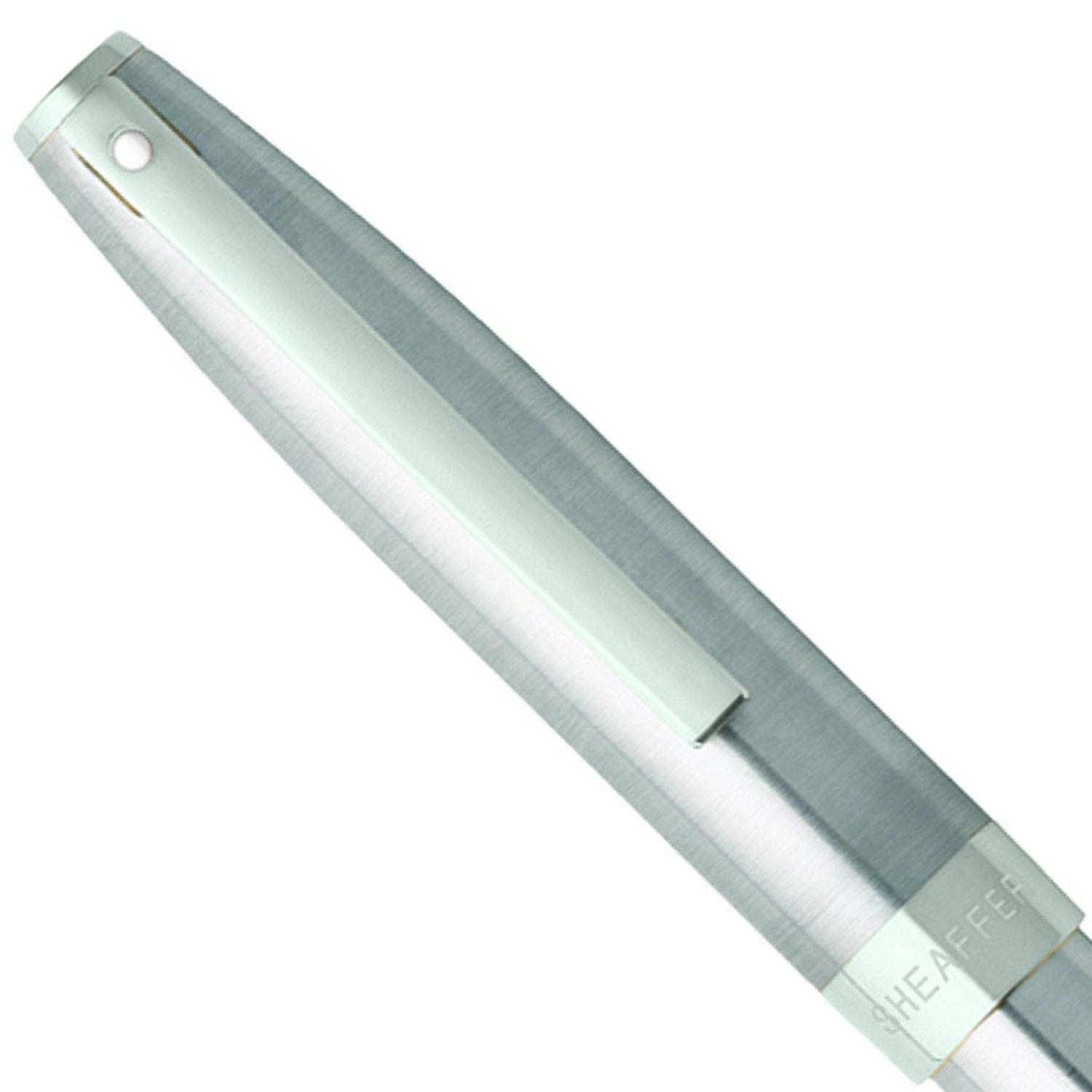 Sheaffer Sagaris Brushed Chrome CT Fountain Pen