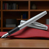 Sheaffer Sagaris Brushed Chrome CT Fountain Pen