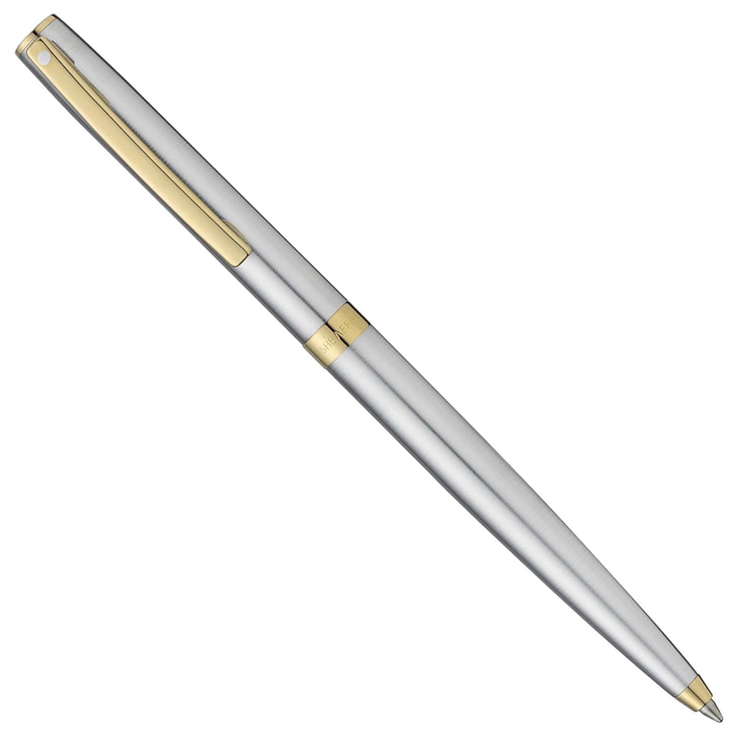 Sheaffer Sagaris Brushed Chrome GT Ballpoint Pen A9473