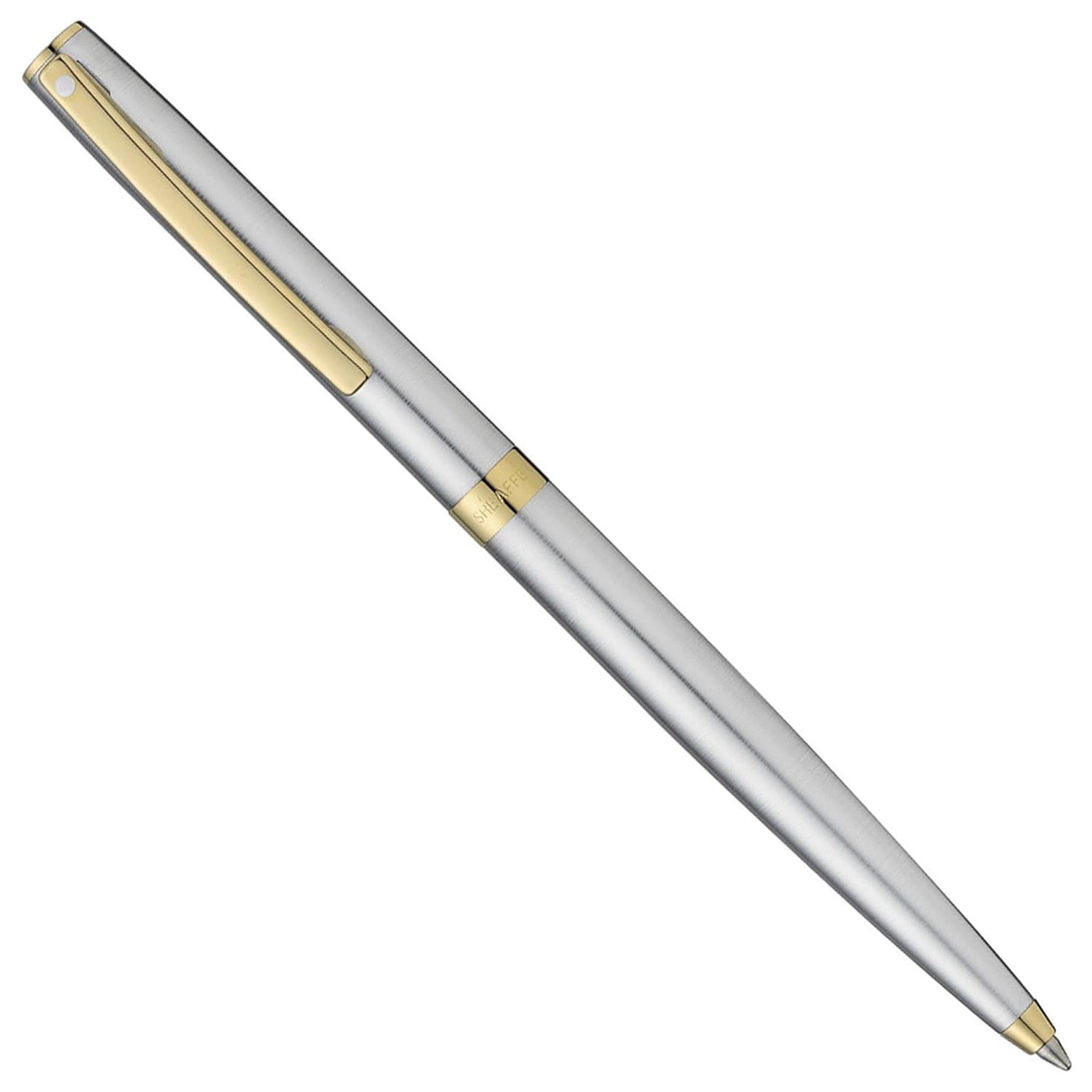 Sheaffer Sagaris Brushed Chrome GT Ballpoint Pen A9473