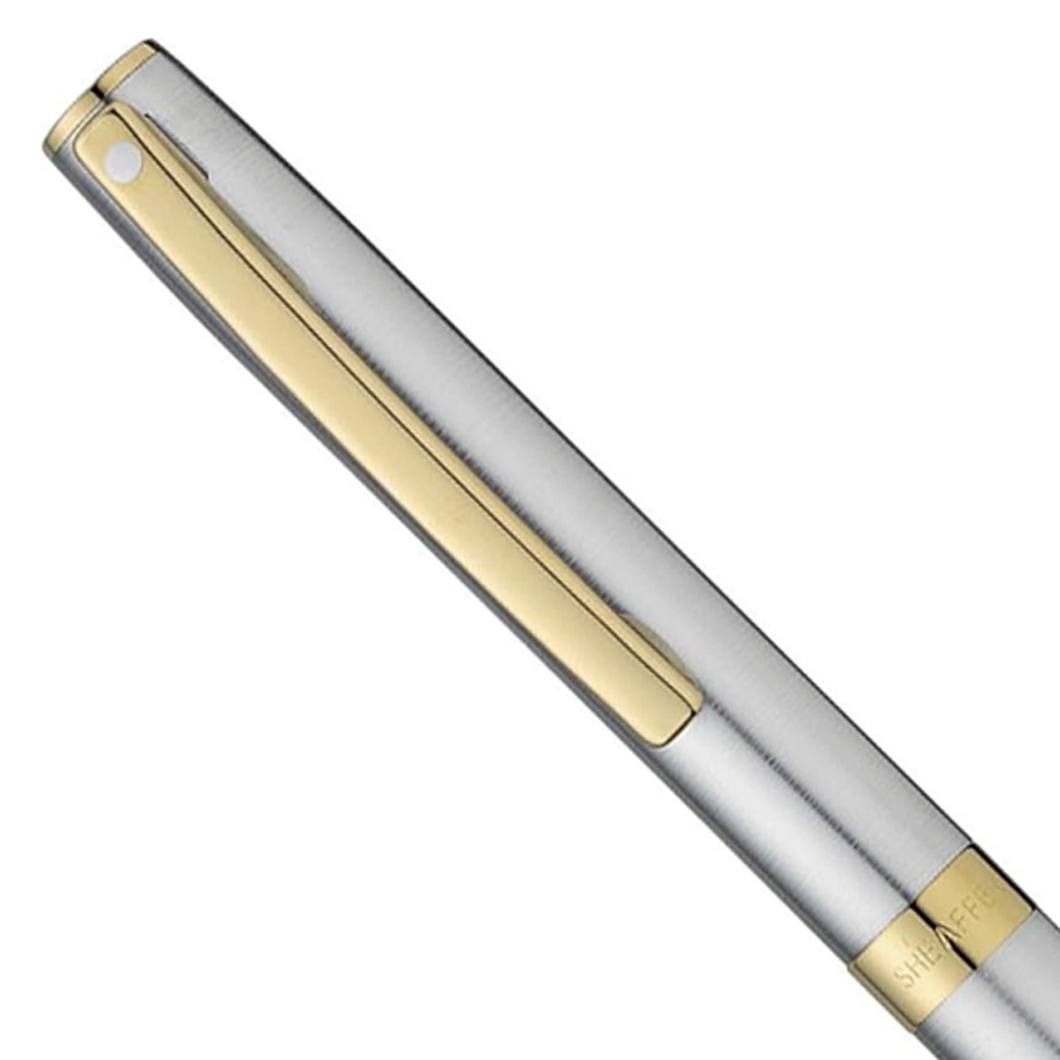 Sheaffer Sagaris Brushed Chrome GT Ballpoint Pen A9473