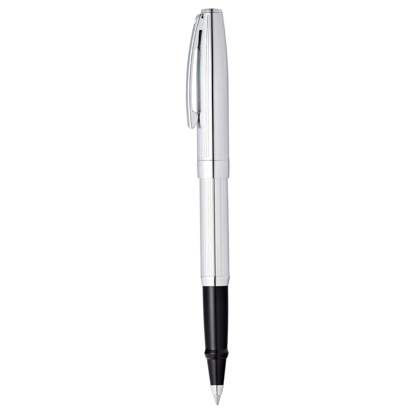Sheaffer Sagaris Engraved Line Chrome CT Roller Ball Pen A9481