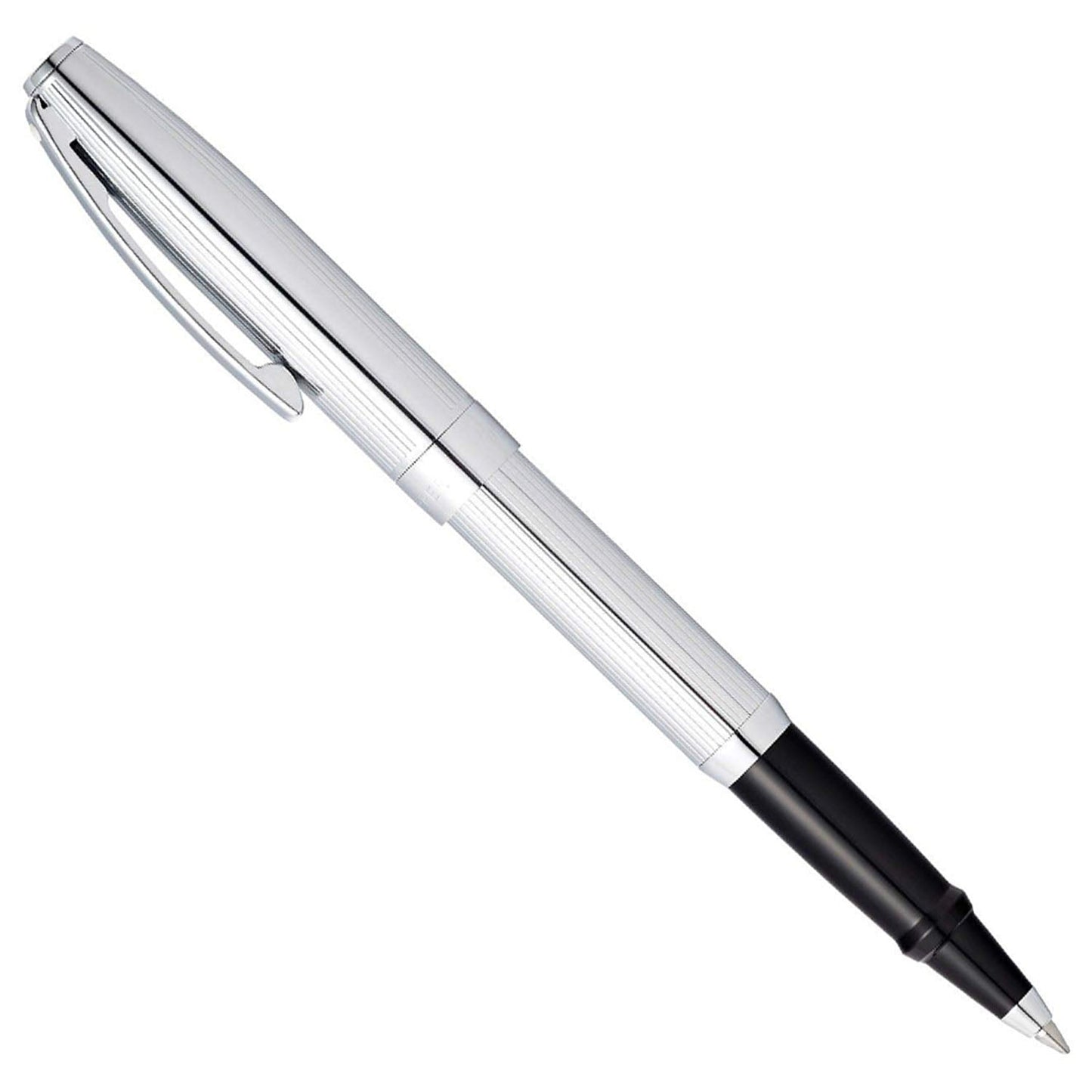 Sheaffer Sagaris Engraved Line Chrome CT Roller Ball Pen A9481