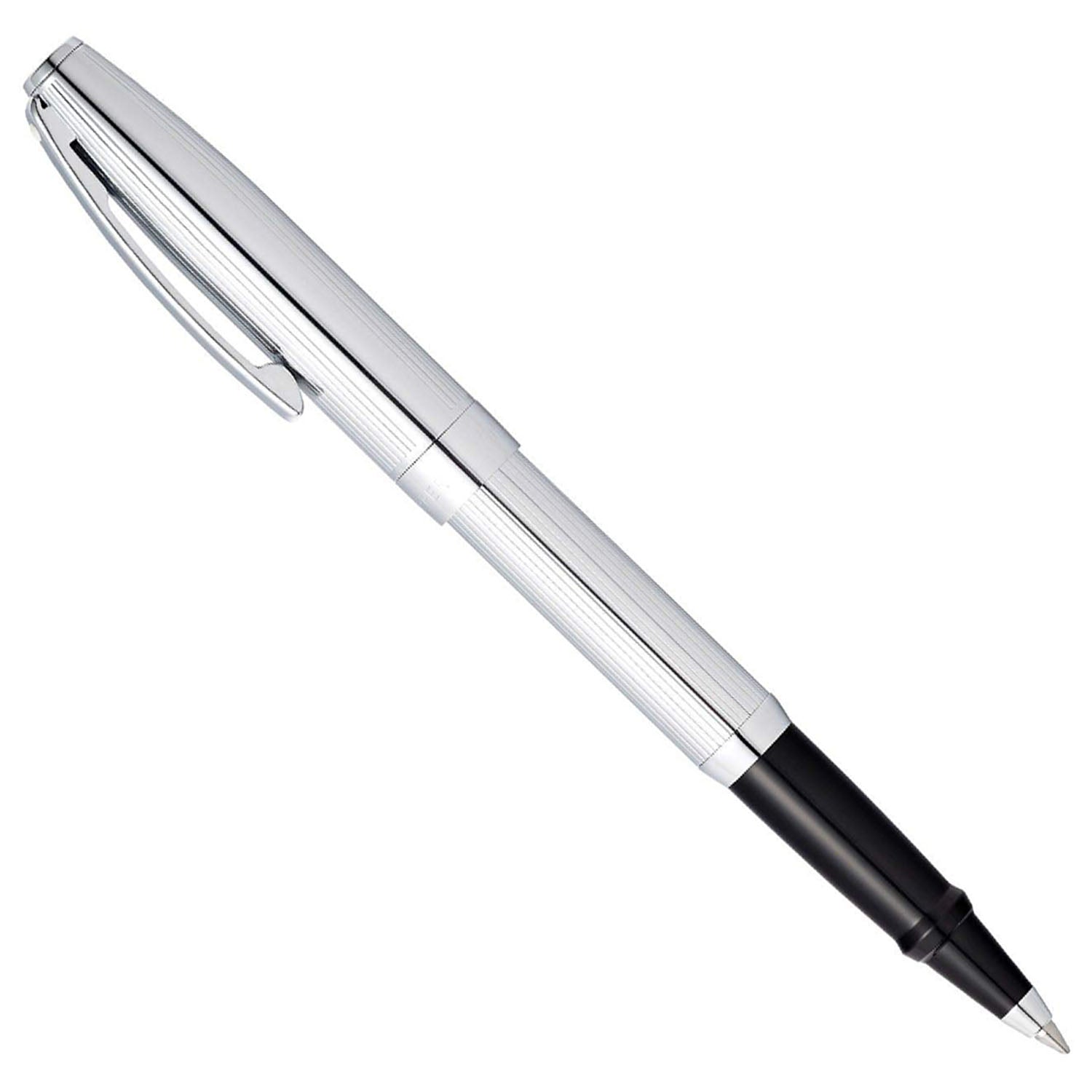 Sheaffer Sagaris Engraved Line Chrome CT Roller Ball Pen A9481