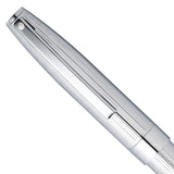 Sheaffer Sagaris Engraved Line Chrome CT Roller Ball Pen A9481