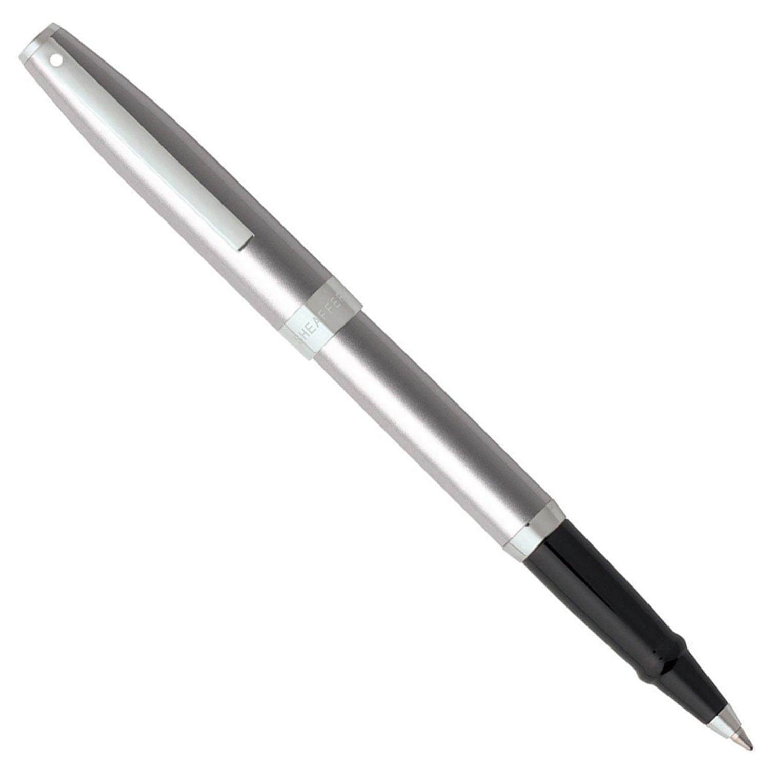 Sheaffer Sagaris Metallic Silver CT Roller Ball Pen A9477