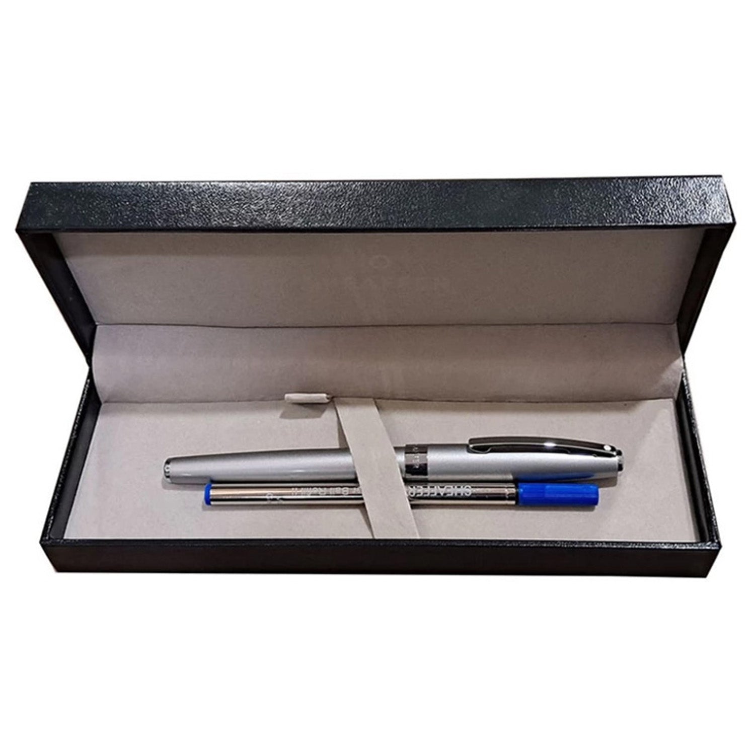 Sheaffer Sagaris Metallic Silver CT Roller Ball Pen A9477