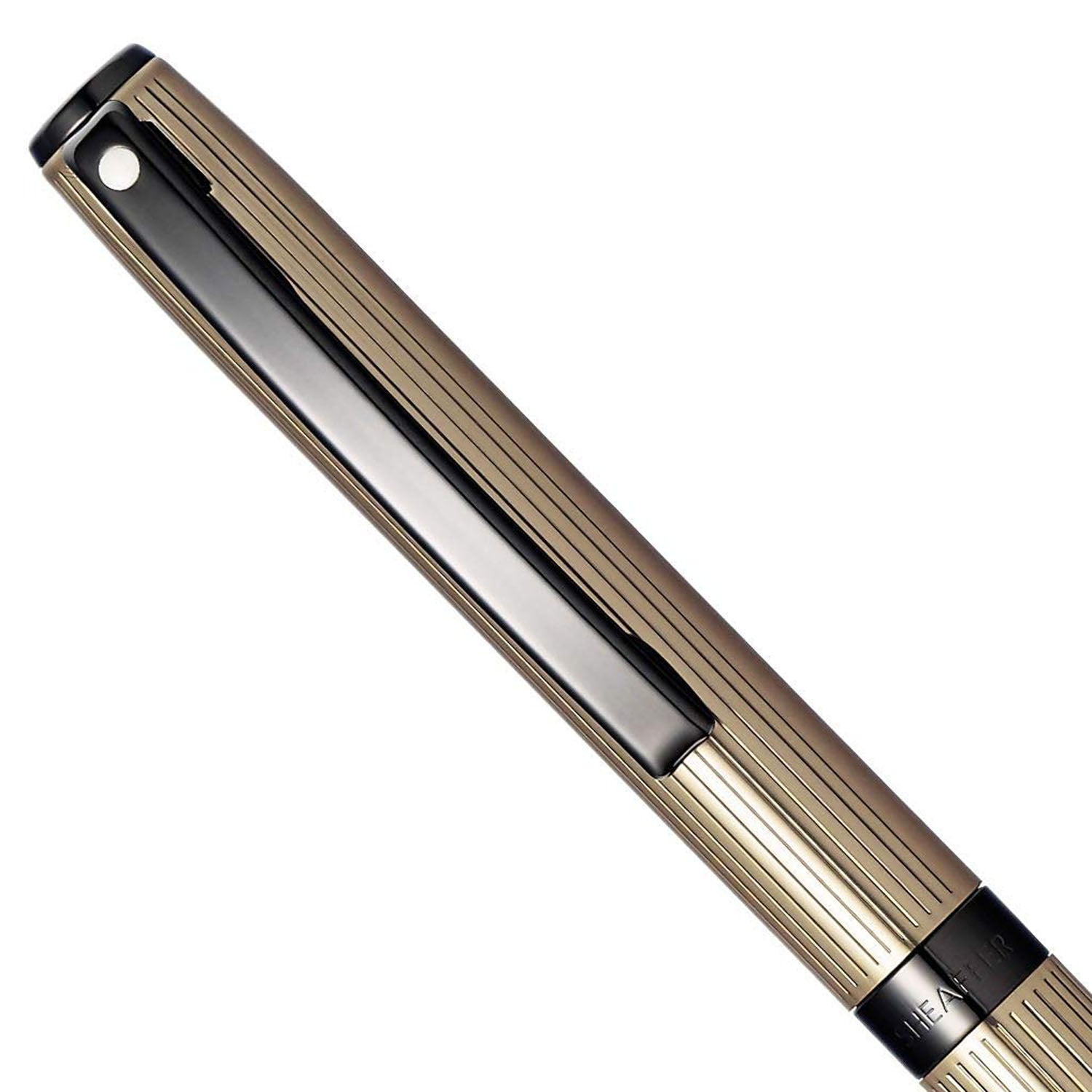 Sheaffer Sagaris Titanium Grey PVD Ballpoint Pen A9482