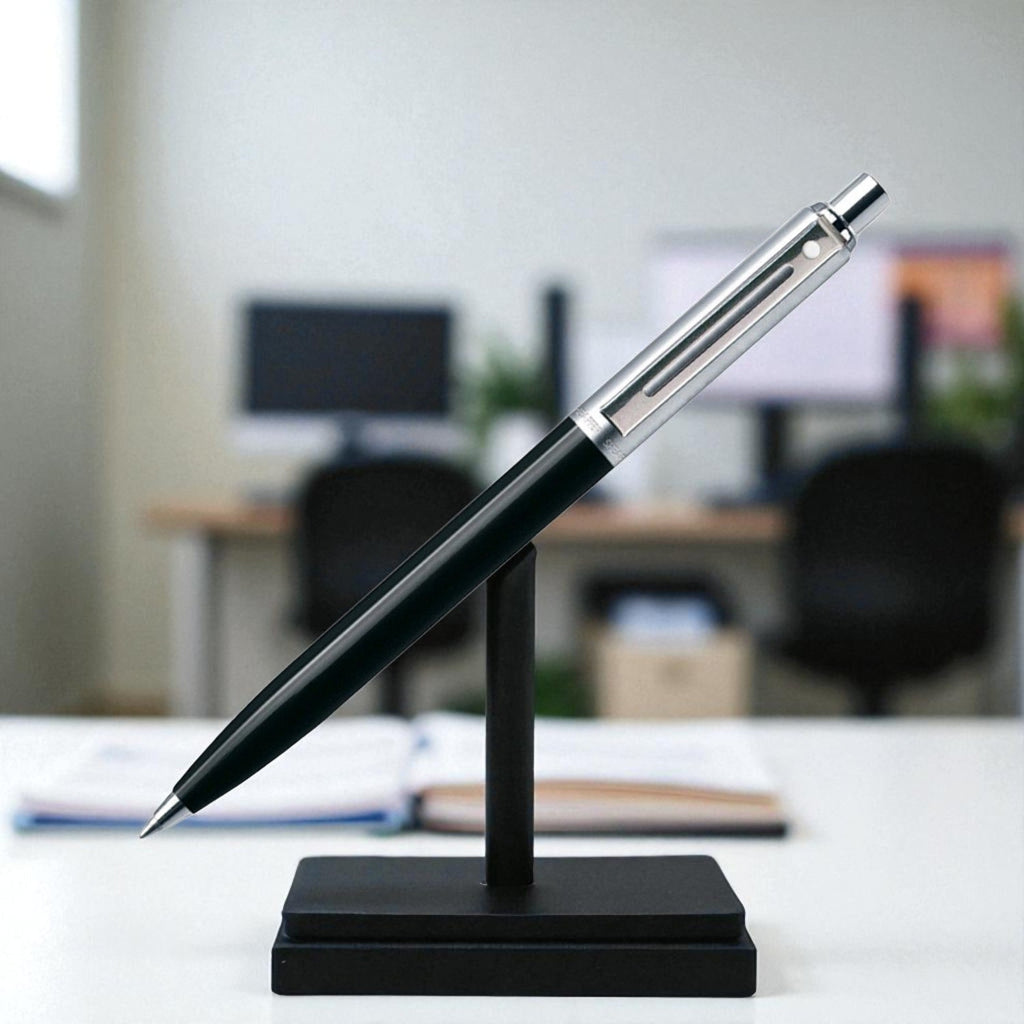 Sheaffer Sentinel Black/Chrome CT Ballpoint Pen A321-BK