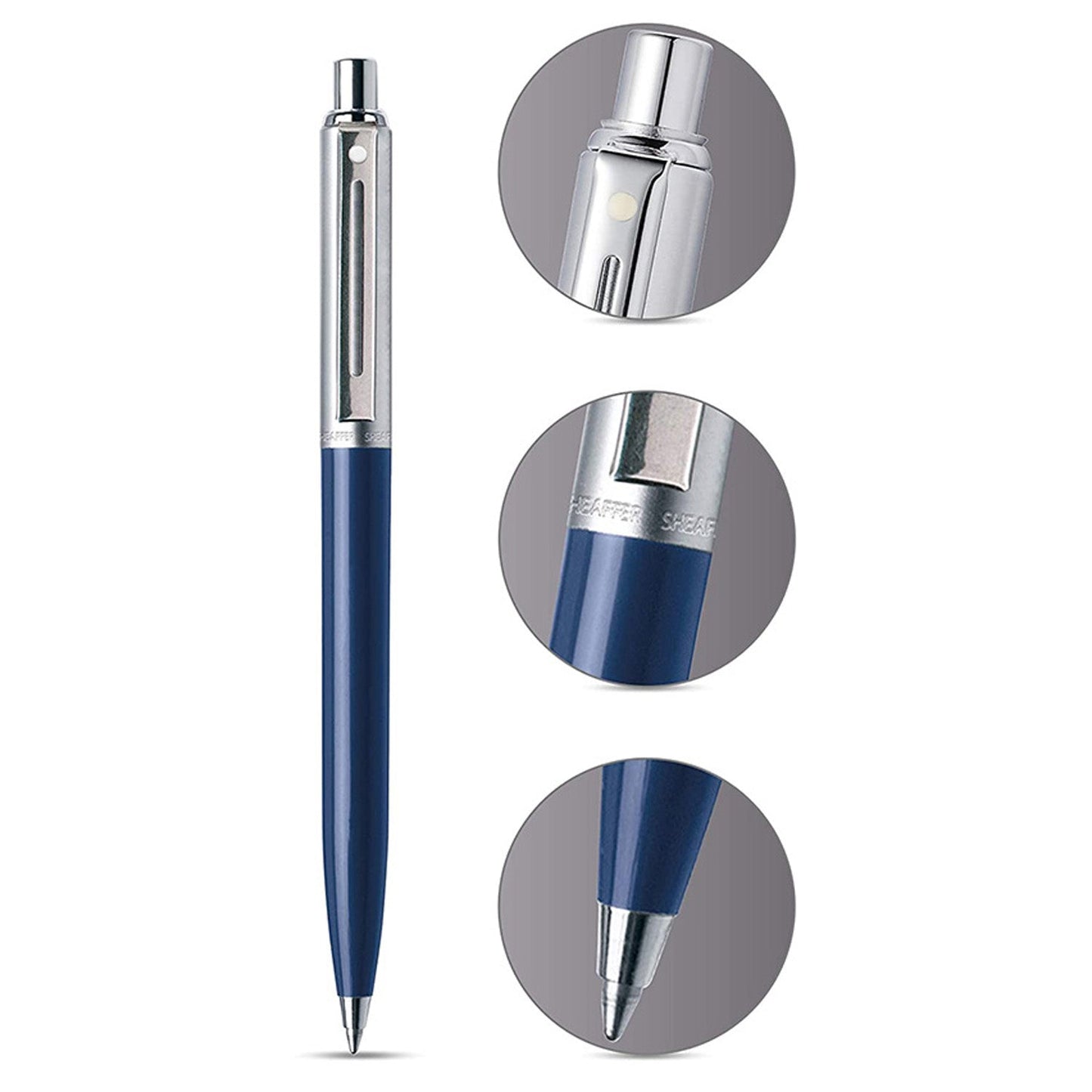 Sheaffer Sentinel Blue/Chrome CT Ballpoint Pen A321-BU