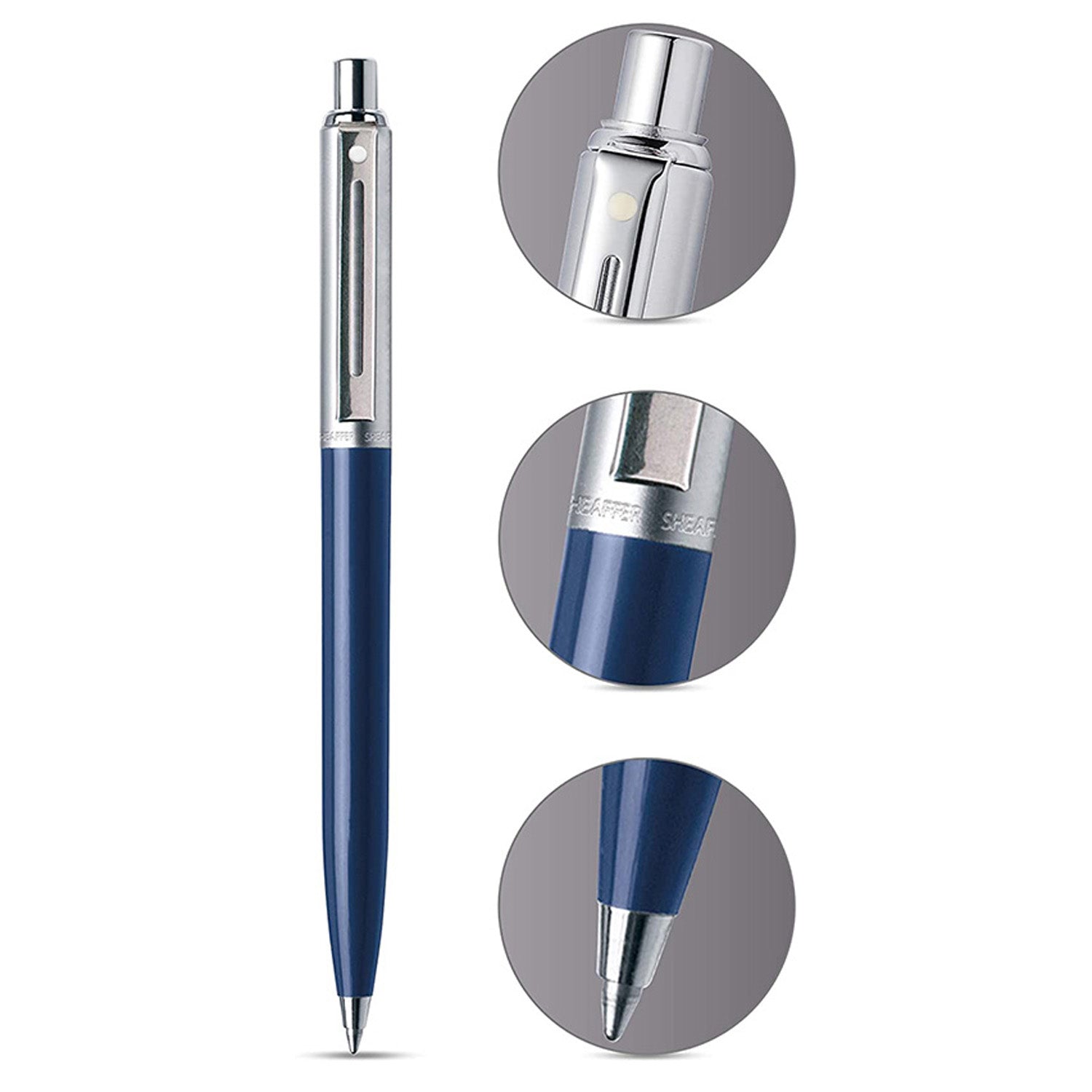 Sheaffer Sentinel Blue/Chrome CT Ballpoint Pen A321-BU