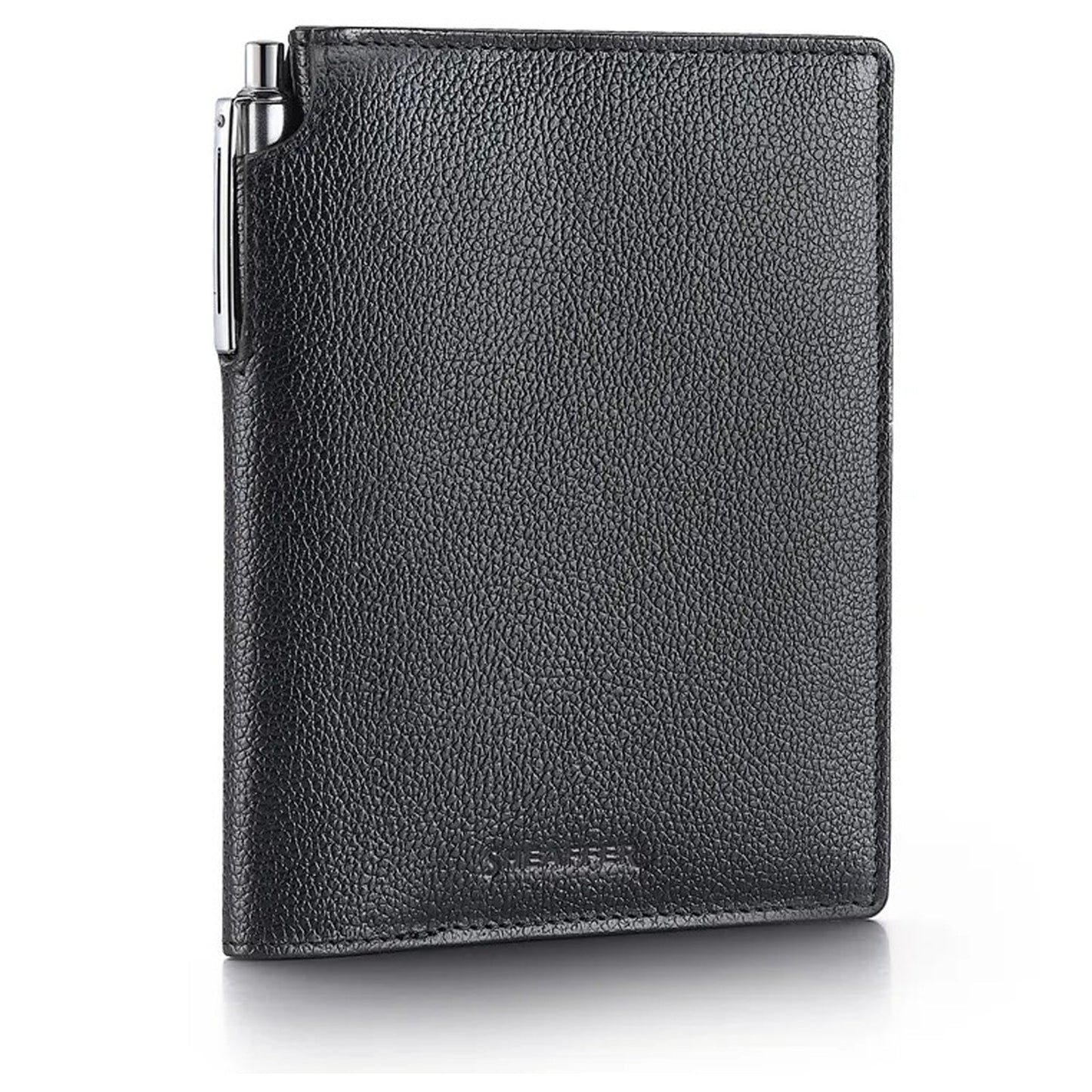 Sheaffer Sentinel Brushed Chrome CT Ballpoint Pen + Passport Holder Gift Set G323
