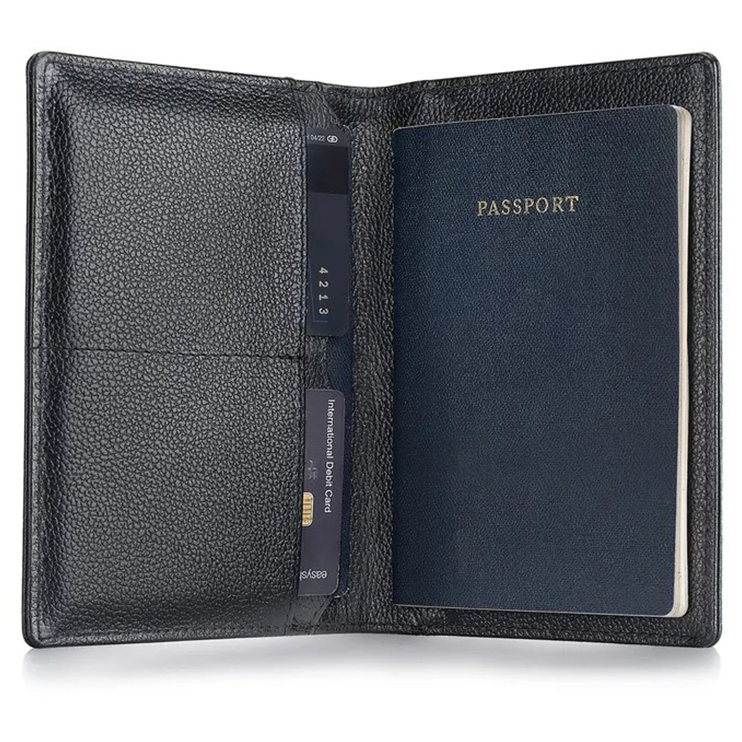 Sheaffer Sentinel Brushed Chrome CT Ballpoint Pen + Passport Holder Gift Set G323