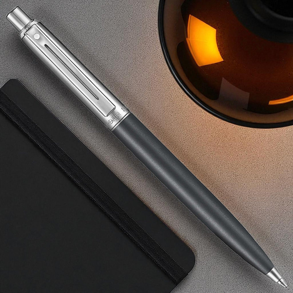 Sheaffer Sentinel Matte Black/Chrome CT Ballpoint Pen E331