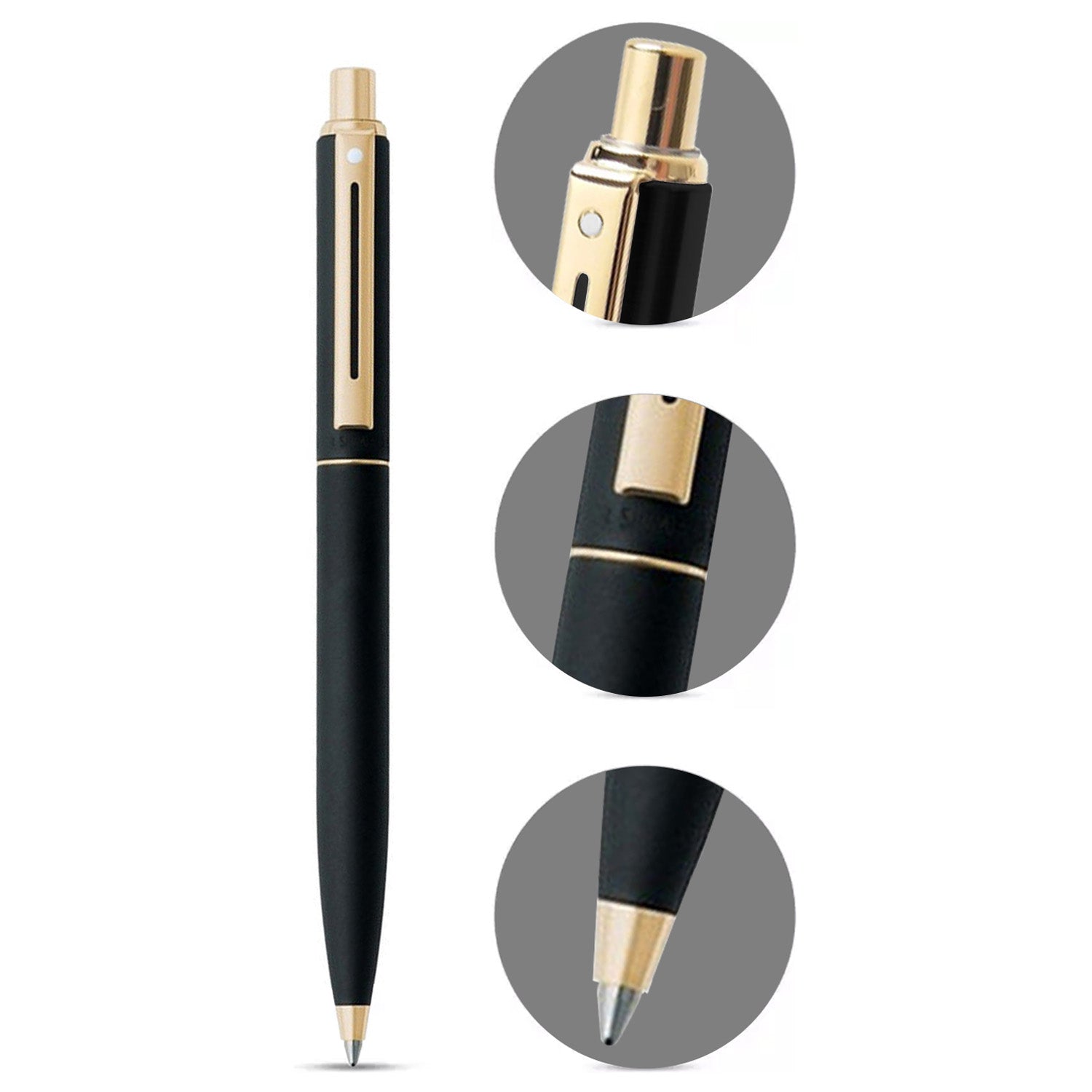 Sheaffer Sentinel Matte Black/Chrome CT Ballpoint Pen E331