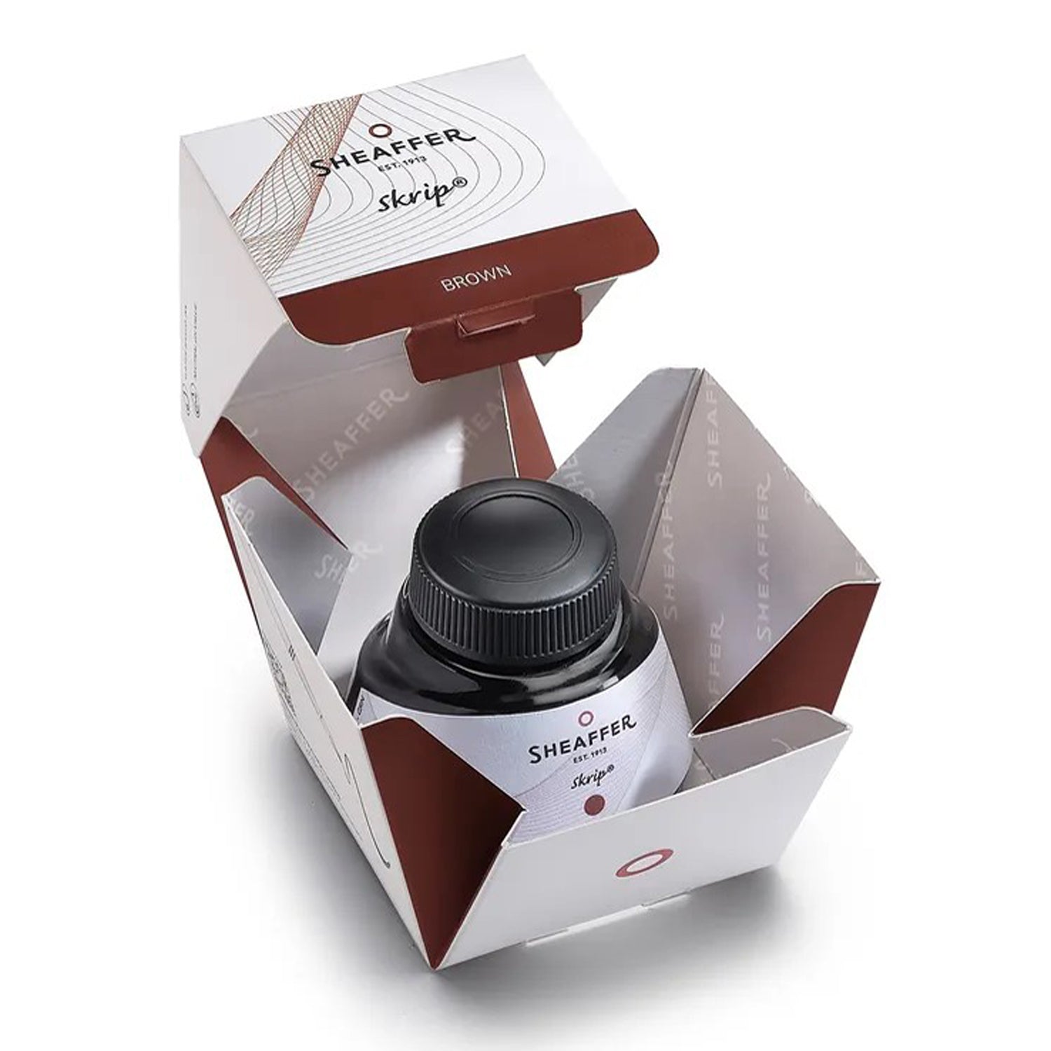 Sheaffer Skrip Ink Bottle (Brown - 50 ML) WP02201