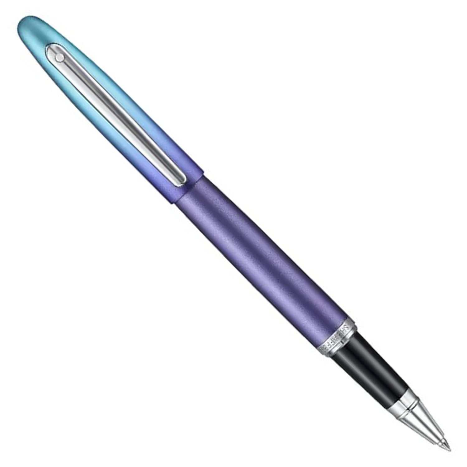 Sheaffer Expressions VFM Blue/Purple Pearlised Gradient CT Roller Ball Pen 9430