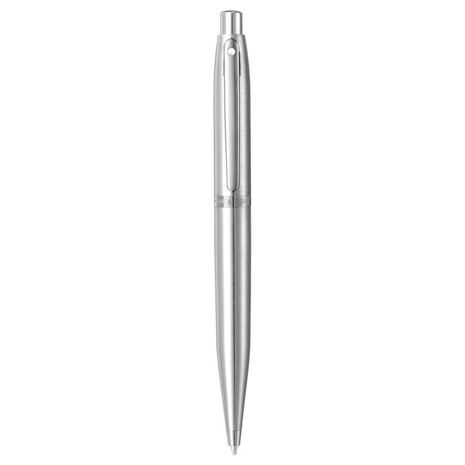 Sheaffer VFM Brushed Chrome CT Ballpoint Pen A9426