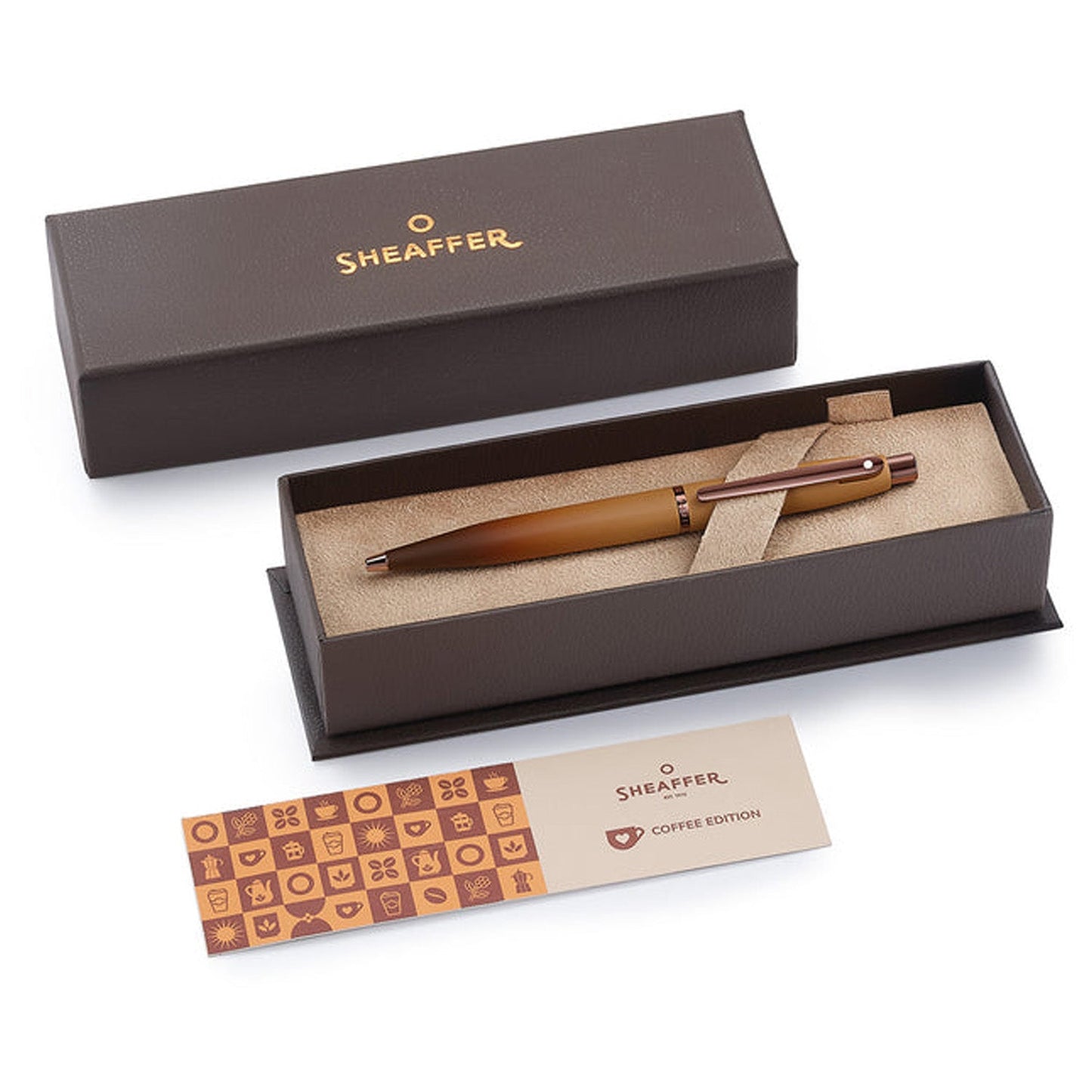 Sheaffer VFM Coffee Edition Matte Brown PVD Ballpoint Pen E9428 (Special Edition)