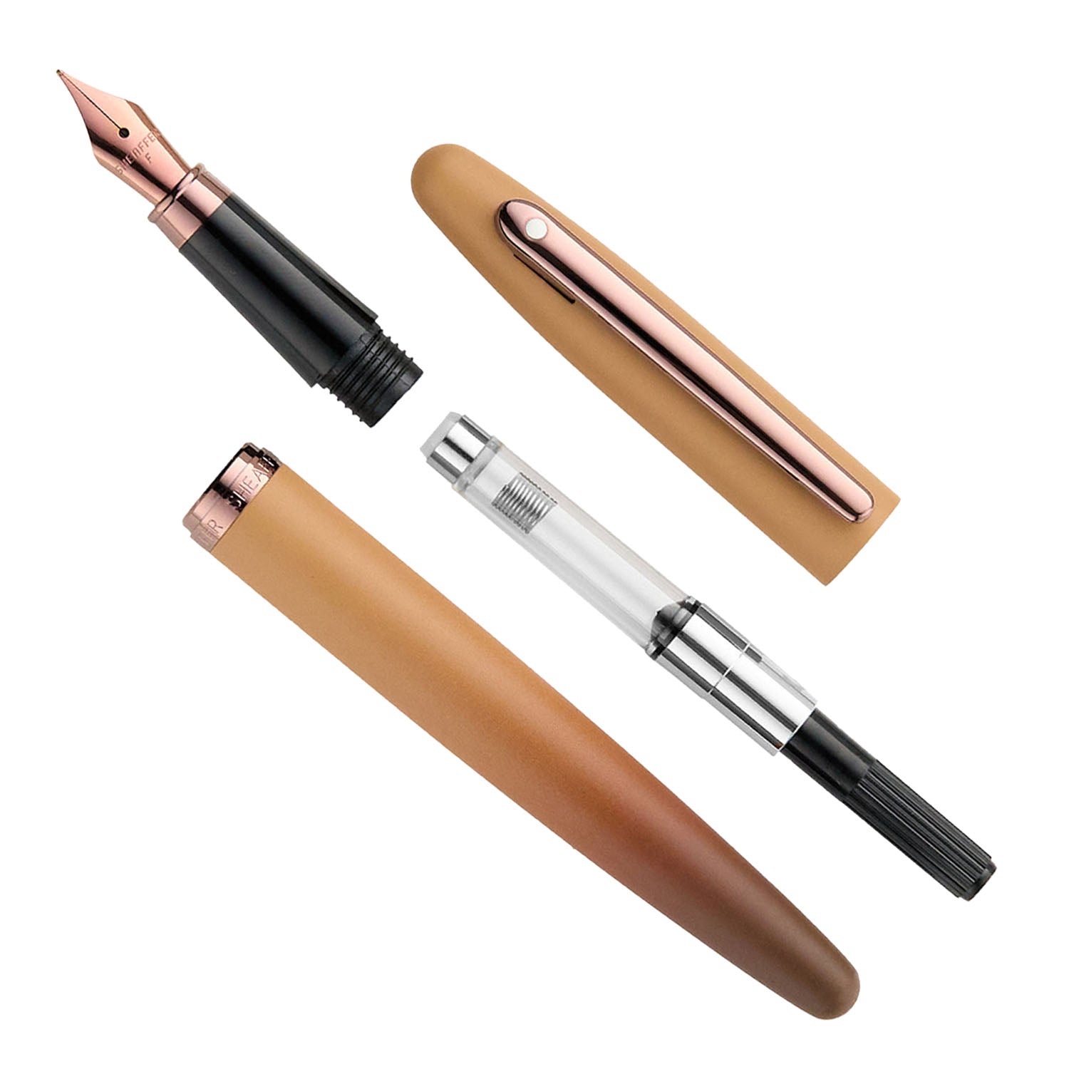 Sheaffer VFM Coffee Edition Matte Brown PVD Fountain Pen (Special Edition)