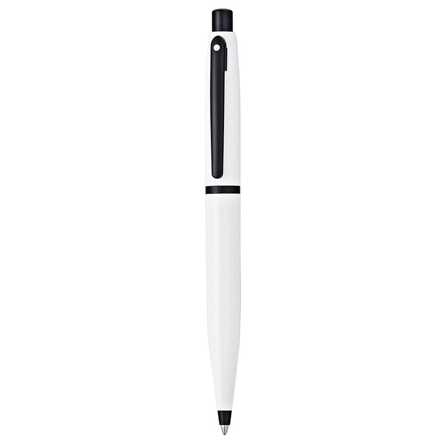 Sheaffer VFM Glossy White PVD Ballpoint Pen A9425