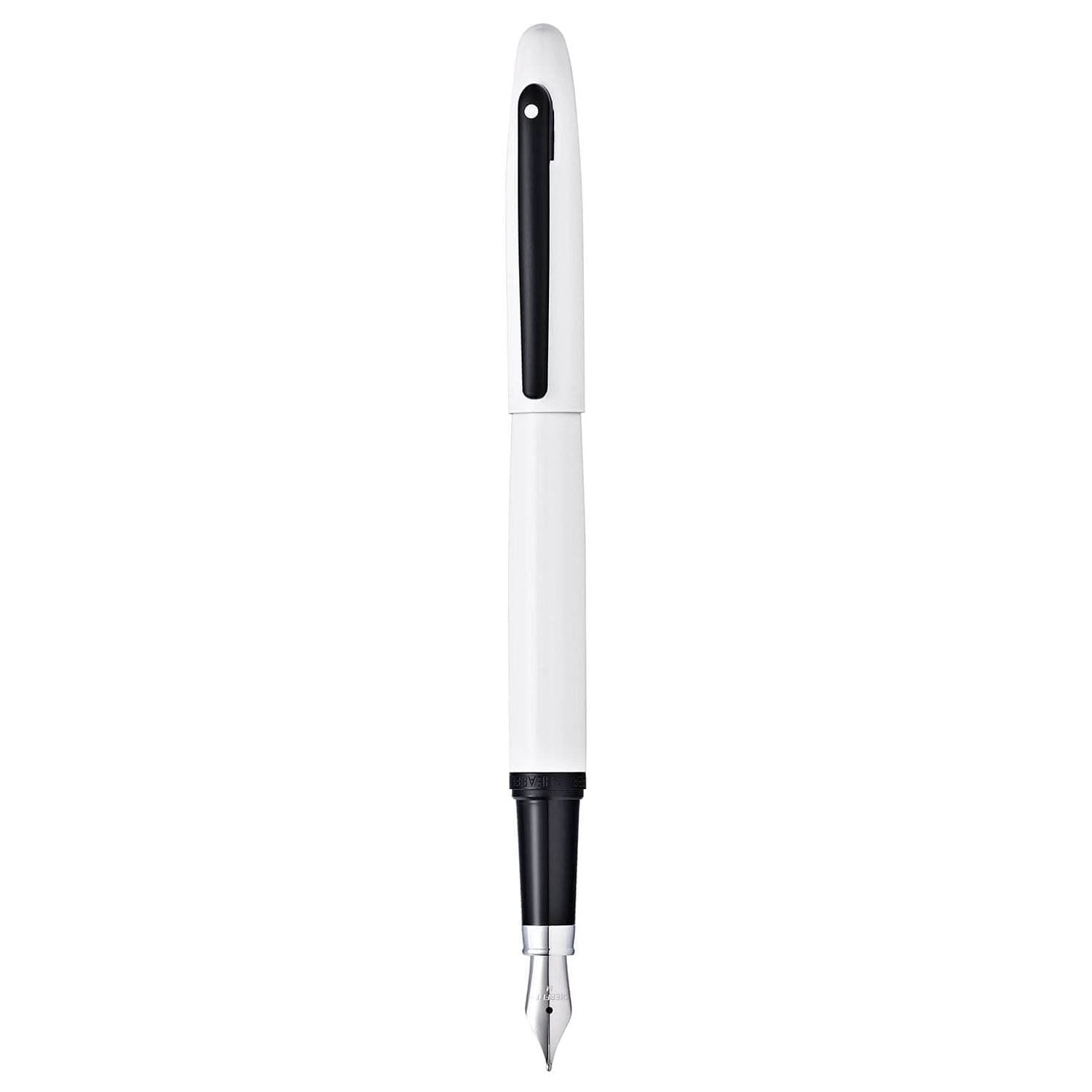 Sheaffer VFM Glossy White PVD Fountain Pen