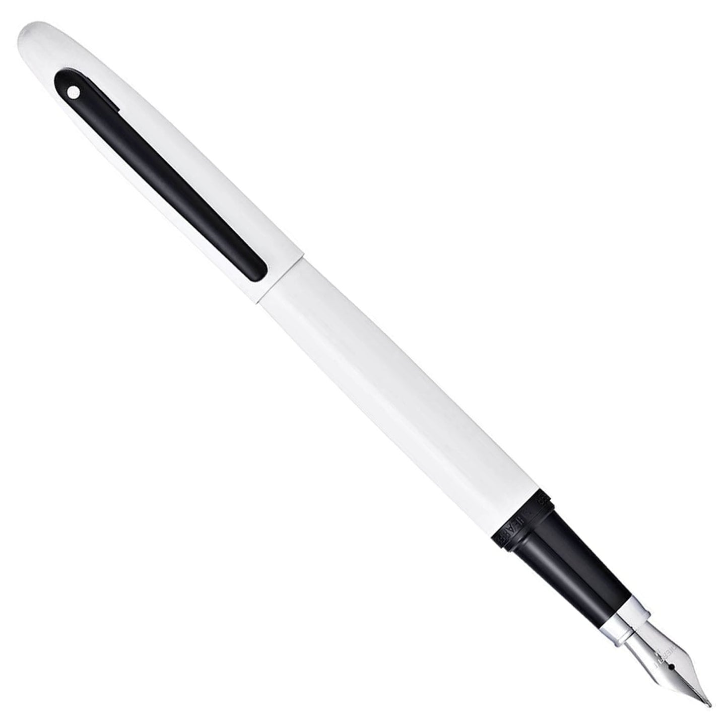 Sheaffer VFM Glossy White PVD Fountain Pen