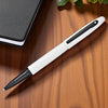 Sheaffer VFM Glossy White PVD Roller Ball Pen A9425