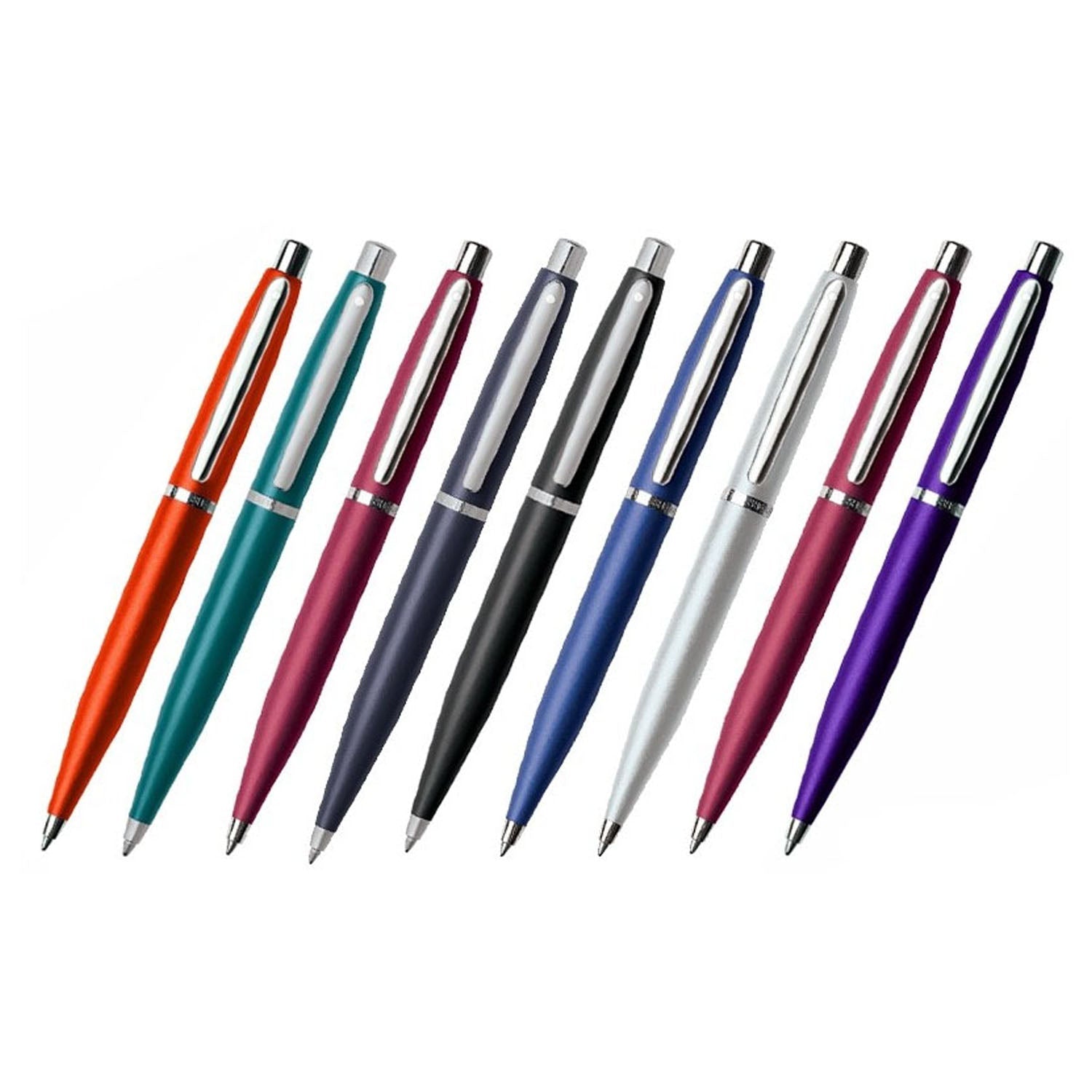 Sheaffer VFM Matte Blue PVD Ballpoint Pen E9429