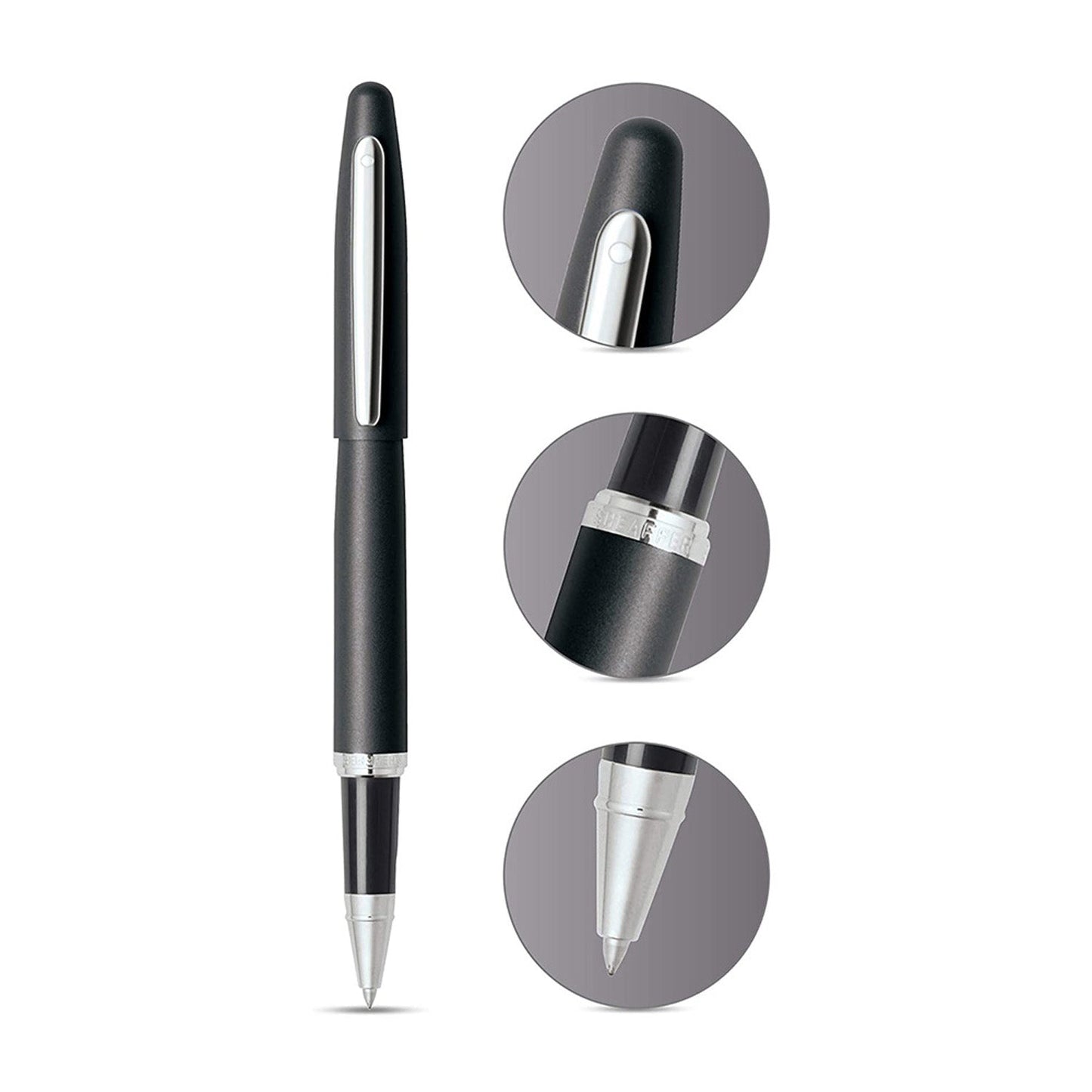 Sheaffer VFM Matte Black CT Roller Ball Pen A9405