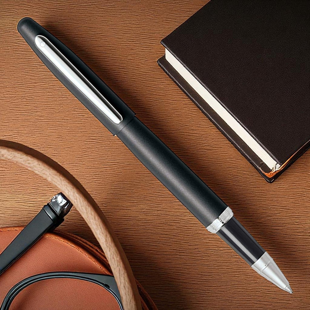 Sheaffer VFM Matte Black CT Roller Ball Pen A9405