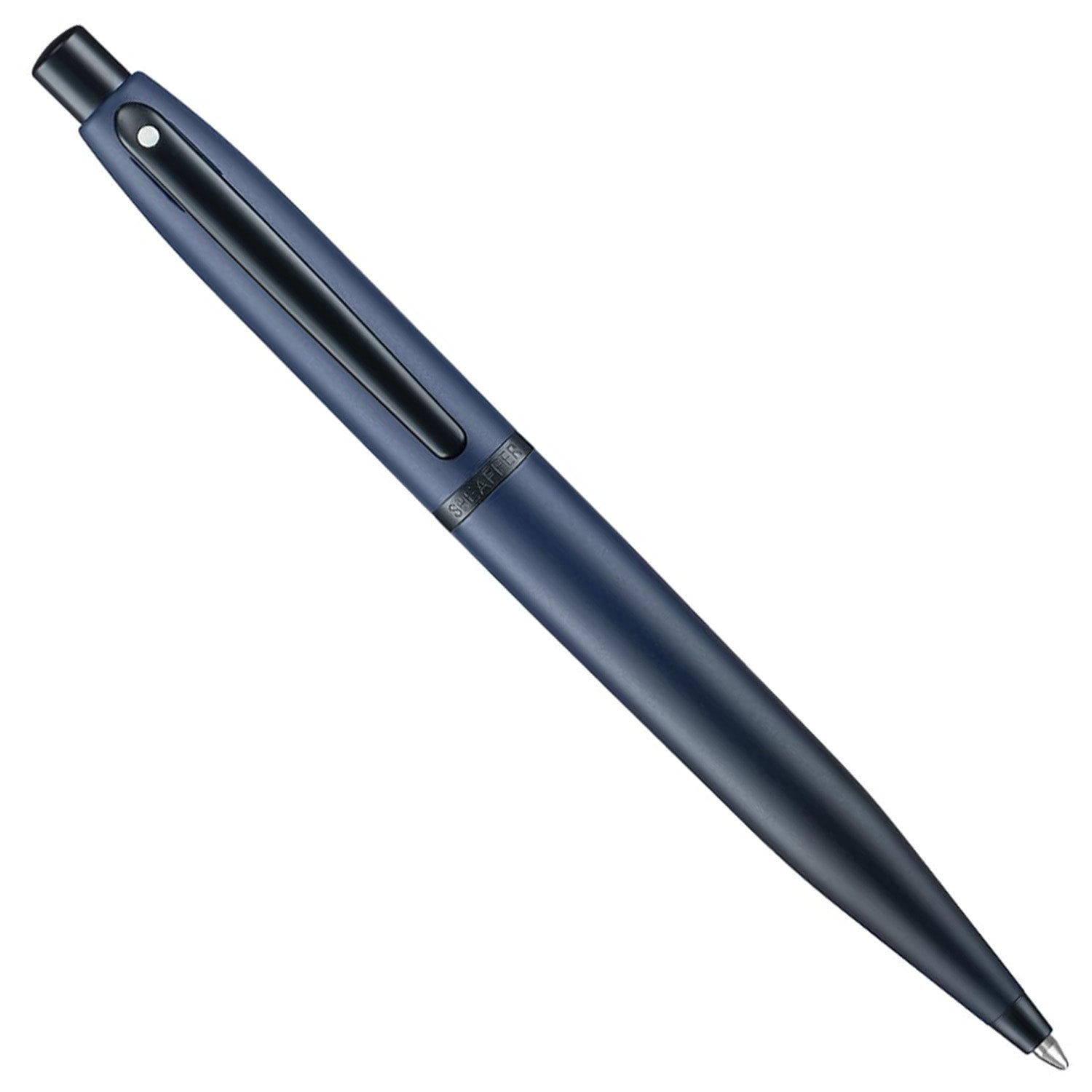 Sheaffer VFM Matte Blue PVD Ballpoint Pen E9429