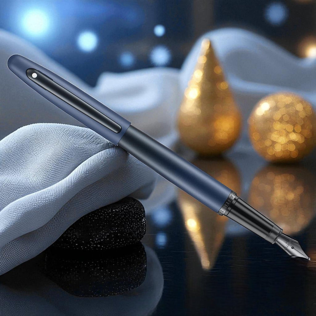 Sheaffer VFM Matte Blue PVD Fountain Pen