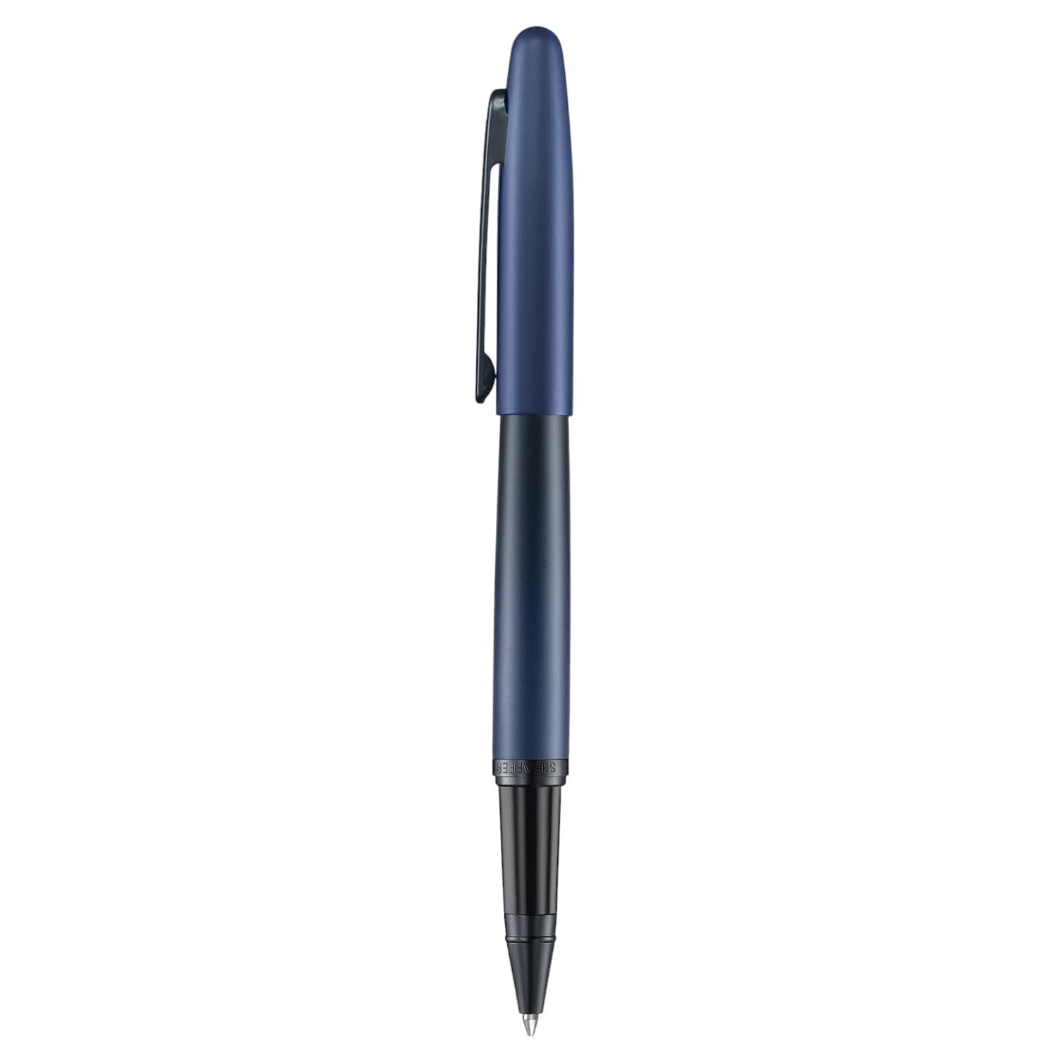 Sheaffer VFM Matte Blue PVD Roller Ball Pen E9429