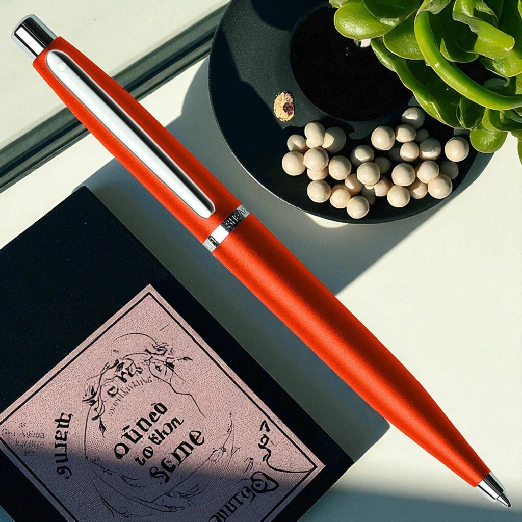 Sheaffer VFM Maximum Orange CT Ballpoint Pen A9409
