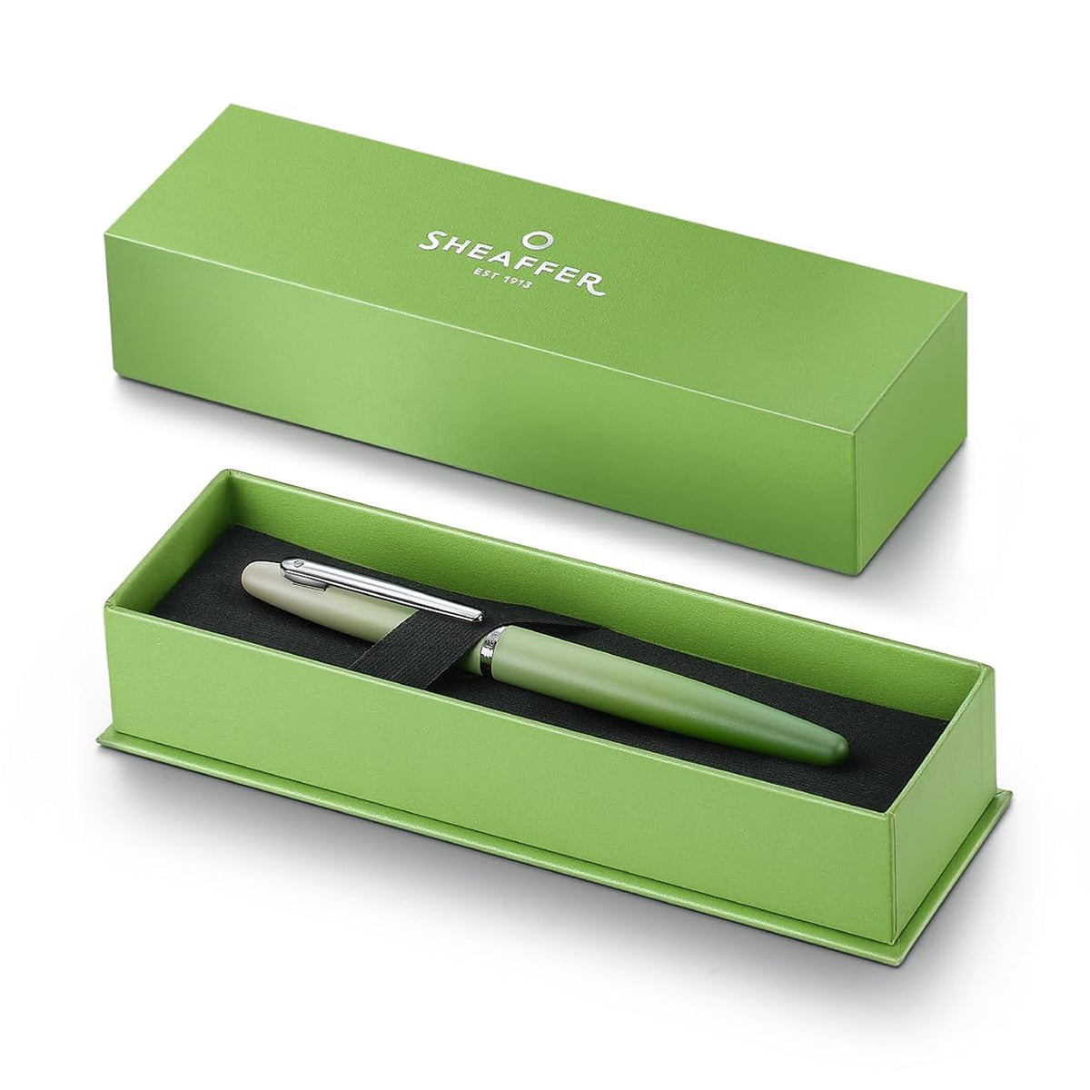 Sheaffer VFM Matcha Green Ombre Gradient CT Roller Ball Pen 9431-RB