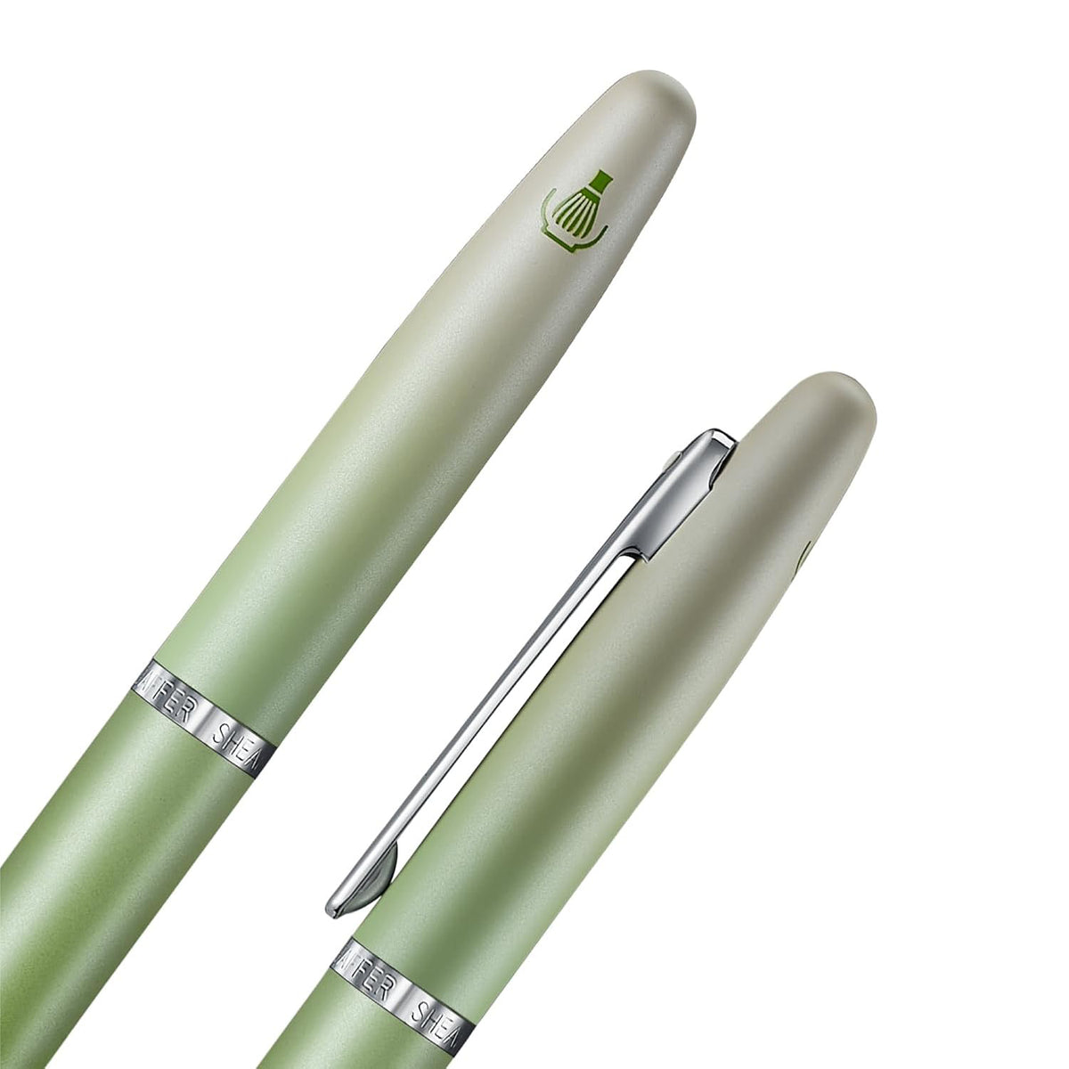Sheaffer VFM Matcha Green Ombre Gradient CT Roller Ball Pen 9431-RB