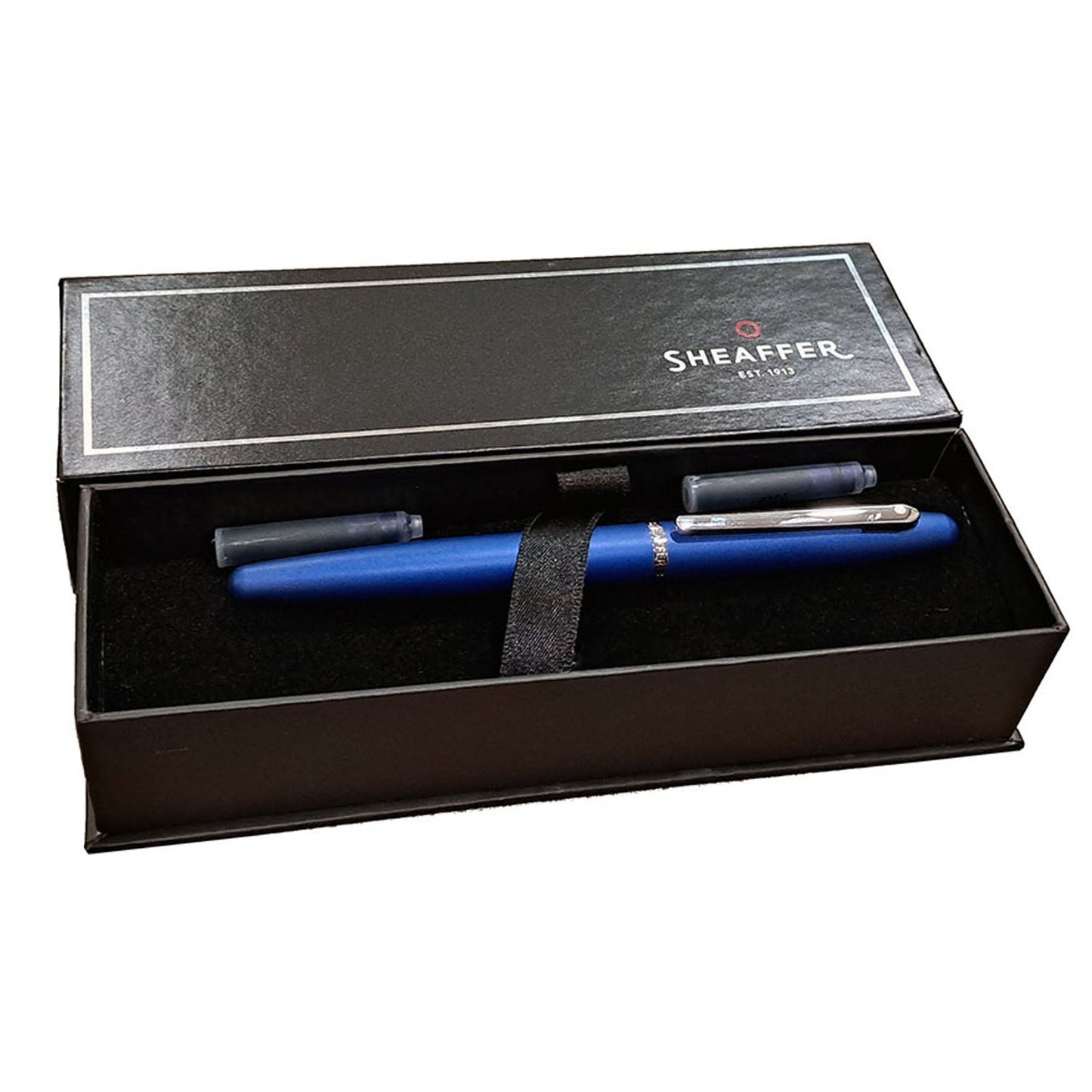 Sheaffer VFM Neon Blue CT Fountain Pen