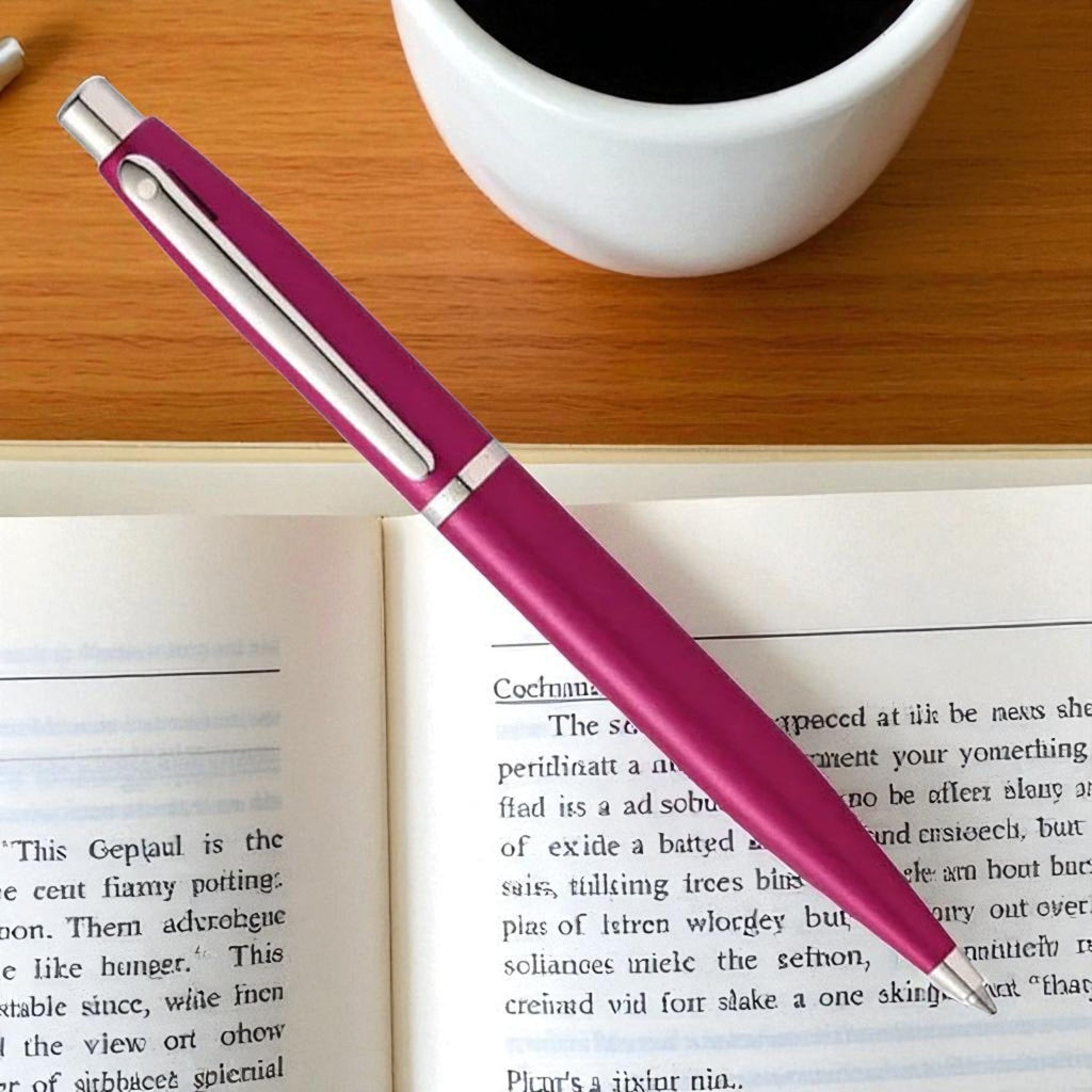 Sheaffer VFM Pink Sapphire CT Ballpoint Pen A9416