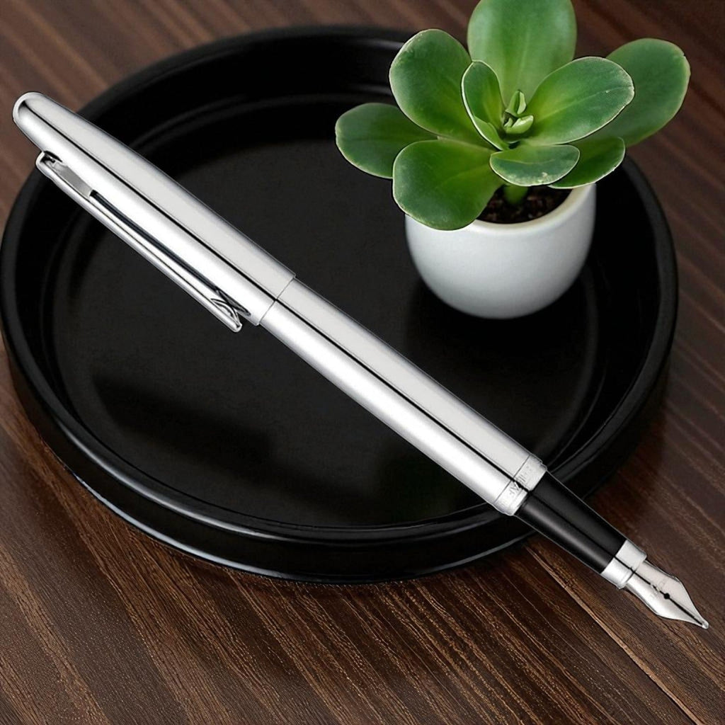 Sheaffer VFM Polished Chrome CT Fountain Pen