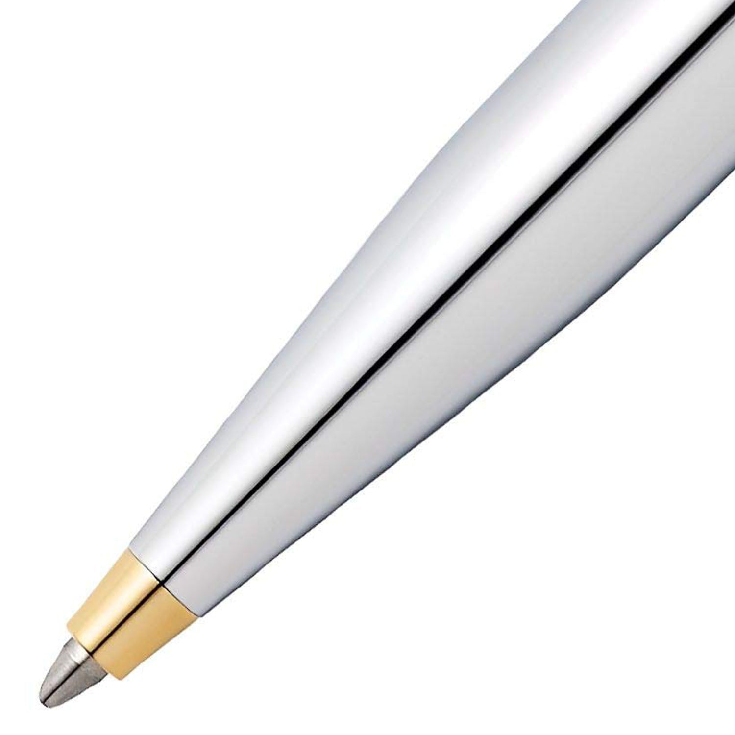 Sheaffer VFM Polished Chrome GT Ballpoint Pen + Notebook Gift Set G9422