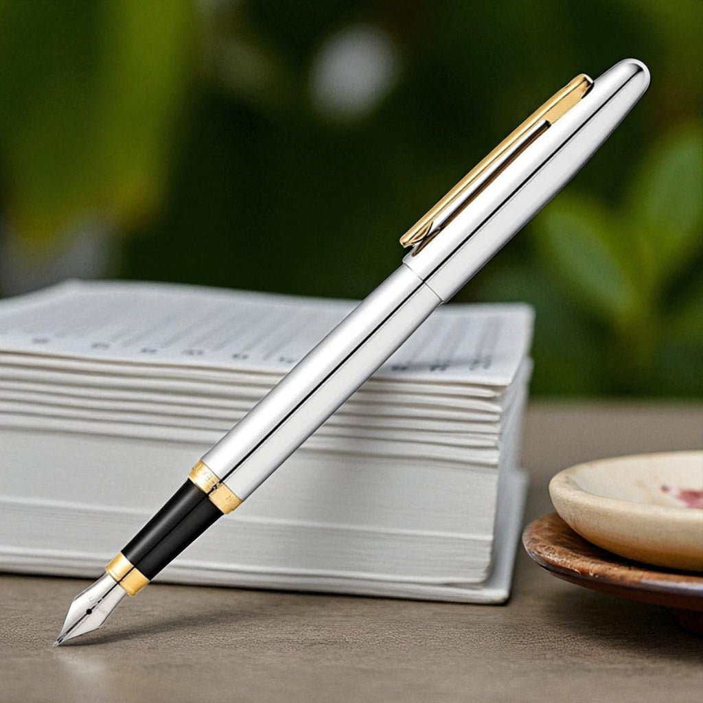 Sheaffer VFM Polished Chrome GT Fountain Pen