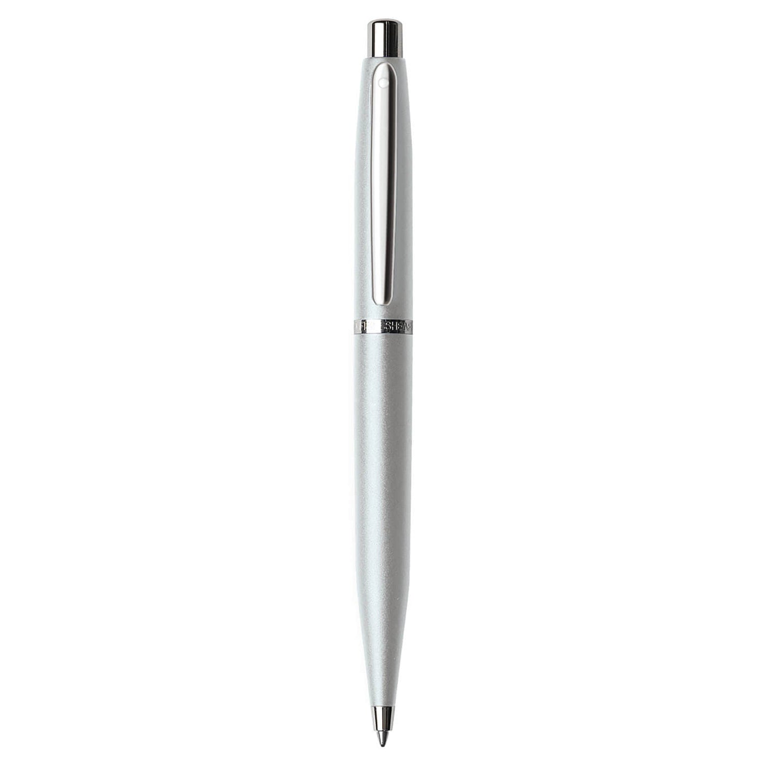 Sheaffer VFM Strobe Silver CT Ballpoint Pen A9400