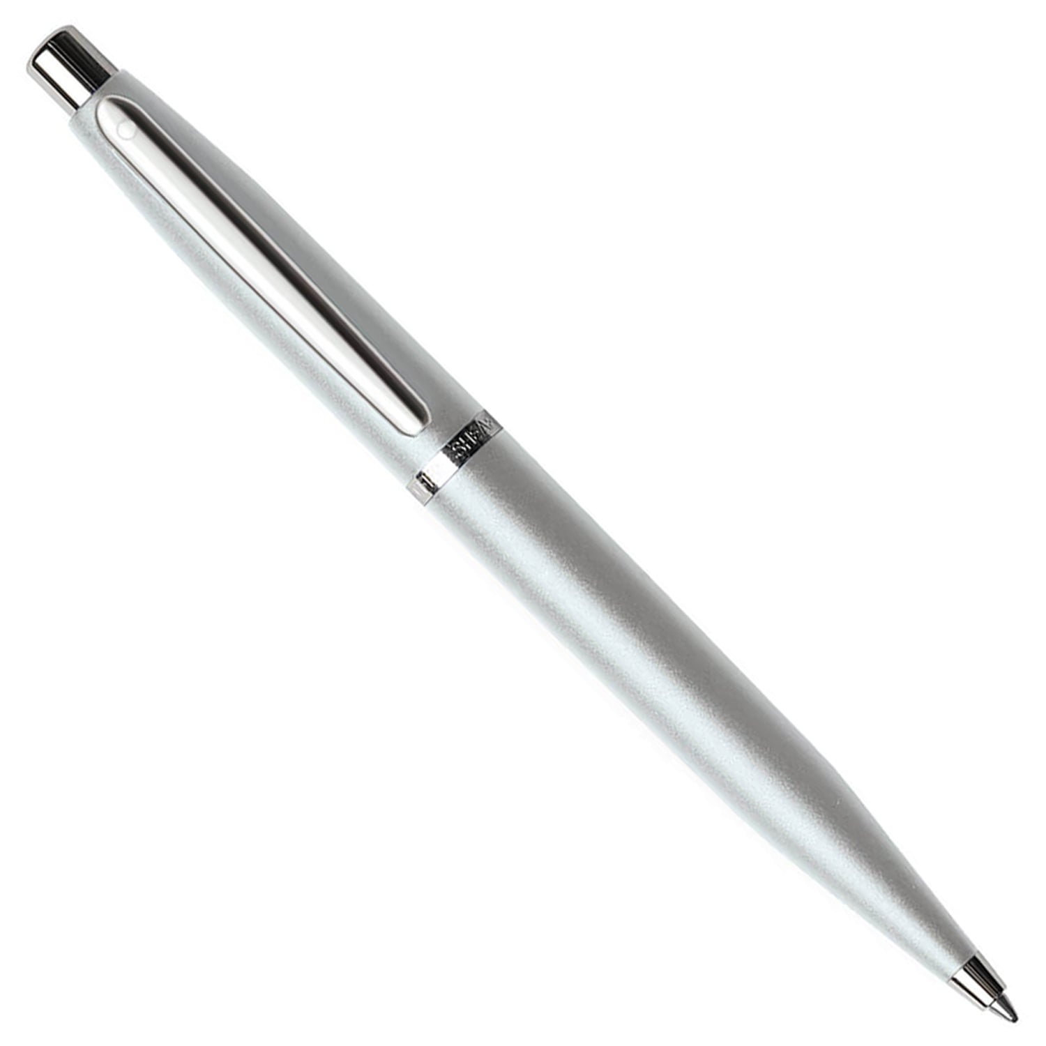 Sheaffer VFM Strobe Silver CT Ballpoint Pen A9400